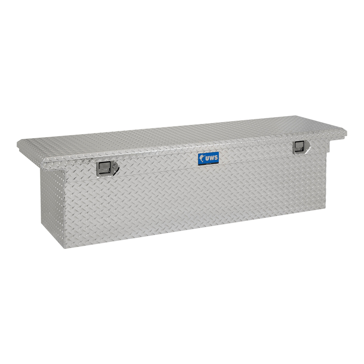 UWS Bright Aluminum 69" Deep Crossover Tool Box with Low Profile (Heavy Packaging) EC10791