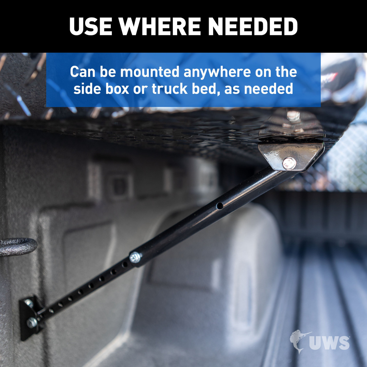 UWS Adjustable Universal Legs for Truck Side Boxes TBSM-MK2 UWS Adjustable Universal Legs for Truck Side Boxes TBSM-MK2