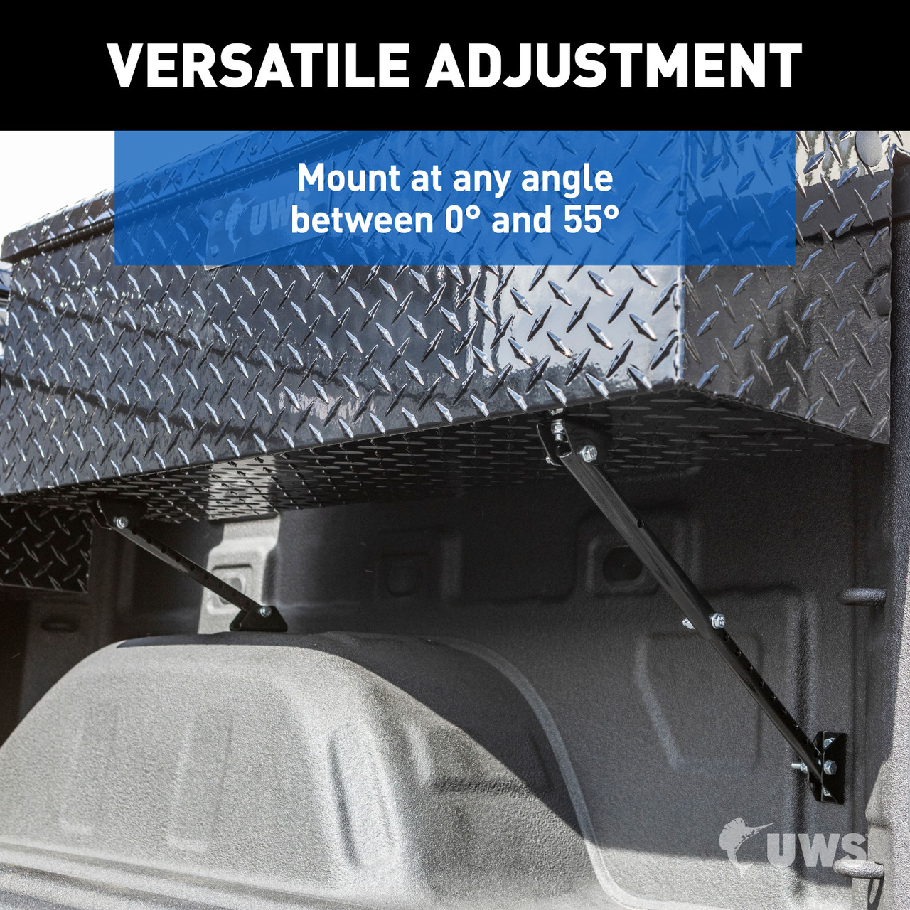 UWS Adjustable Universal Legs for Truck Side Boxes TBSM-MK2