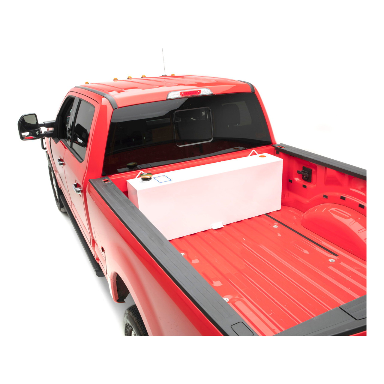 UWS White 45-Gallon Rectangle Steel Transfer Tank ST-45-R-W