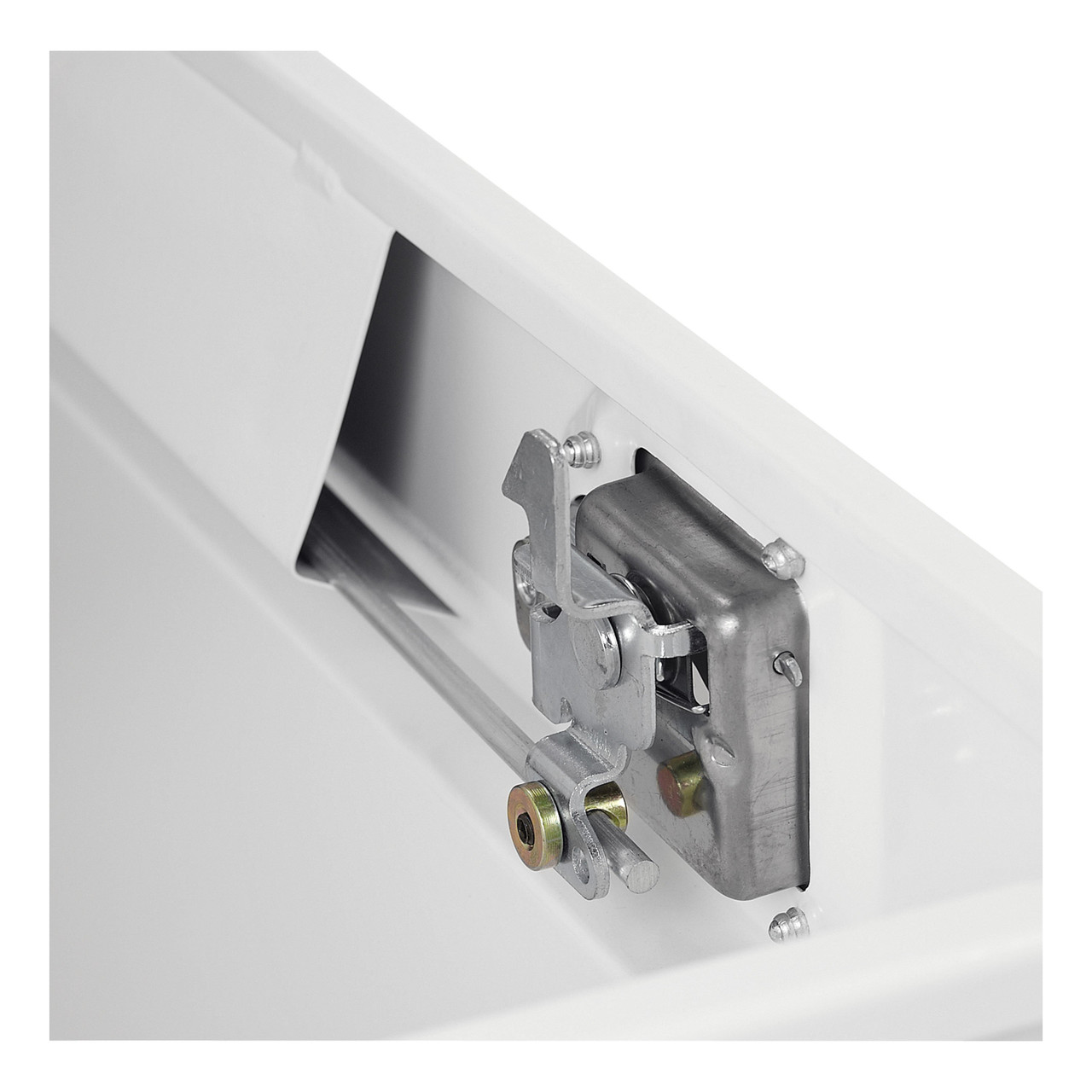 UWS White Hammerhead-Style 100-Gallon Steel-Aluminum Combo Transfer Tank ST-100HH-CB-W