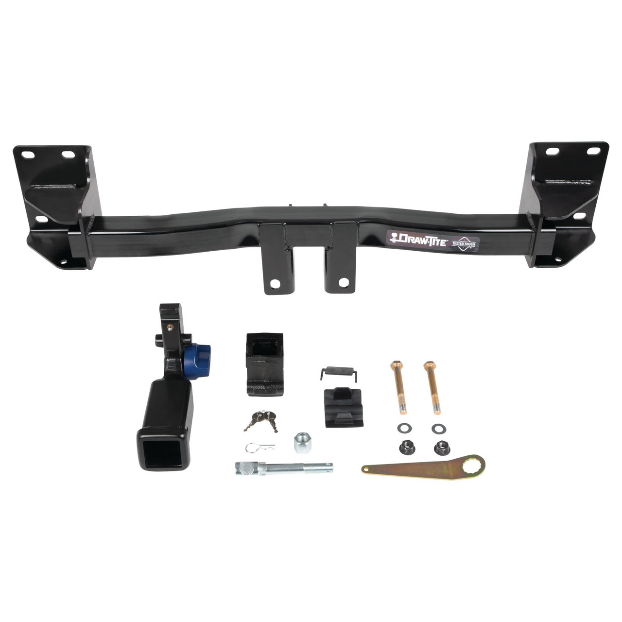 Draw-tite Hidden Hitch® Completely Hidden Trailer Hitch 2" Removable Receiver, Black for Select BMW X5 76903