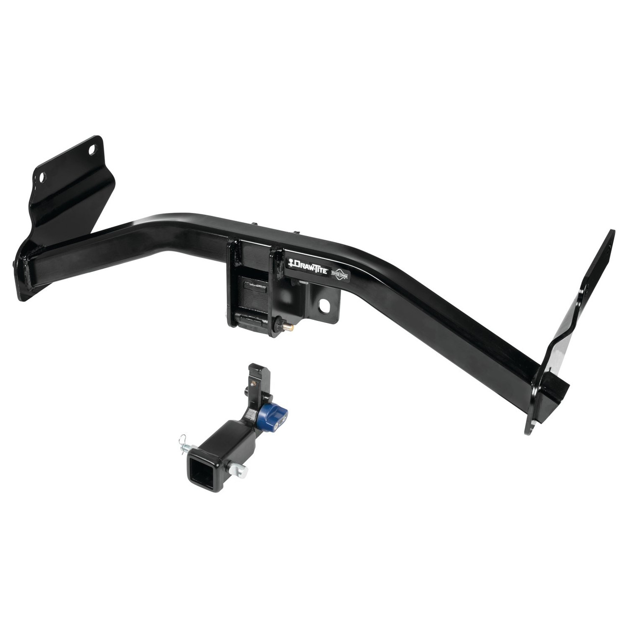 Draw-tite Hidden Hitch® Completely Hidden Trailer Hitch 2" Removable Receiver, Black for Select Jeep Grand Cherokee, Jeep Grand Cherokee WK 76913