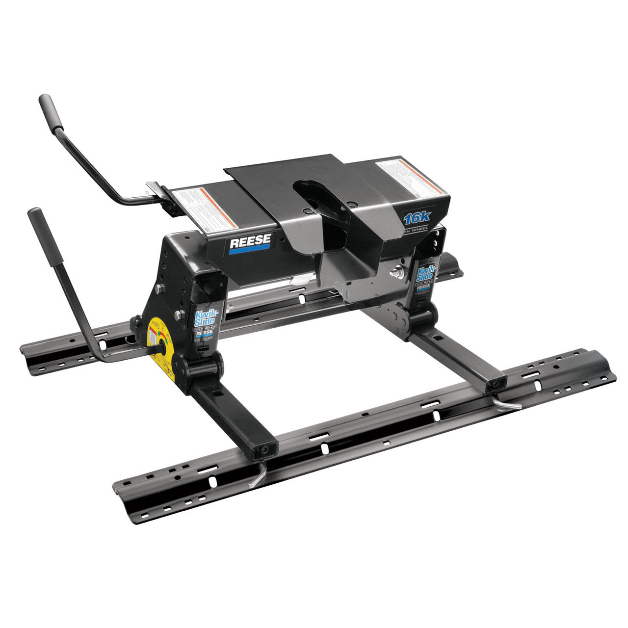 Reese Fifth Wheel Hitch 16,000 lbs. Capacity, Dual Jaw, Complete System, Square Tube Slider