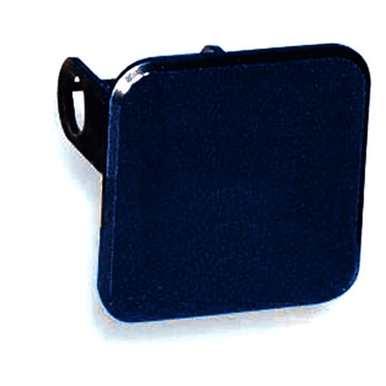 RECEIVER TUBE COVER, 2" SQ., BLACK PLASTIC UNBRANDED