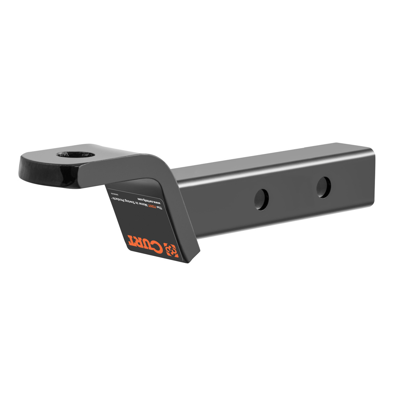 CURT Dual-Length Ball Mount (2" Shank, 7,500 lbss., 2" Drop, 7-1/2" or 10-1/2" Long) Trailer Hitch Ball Mount