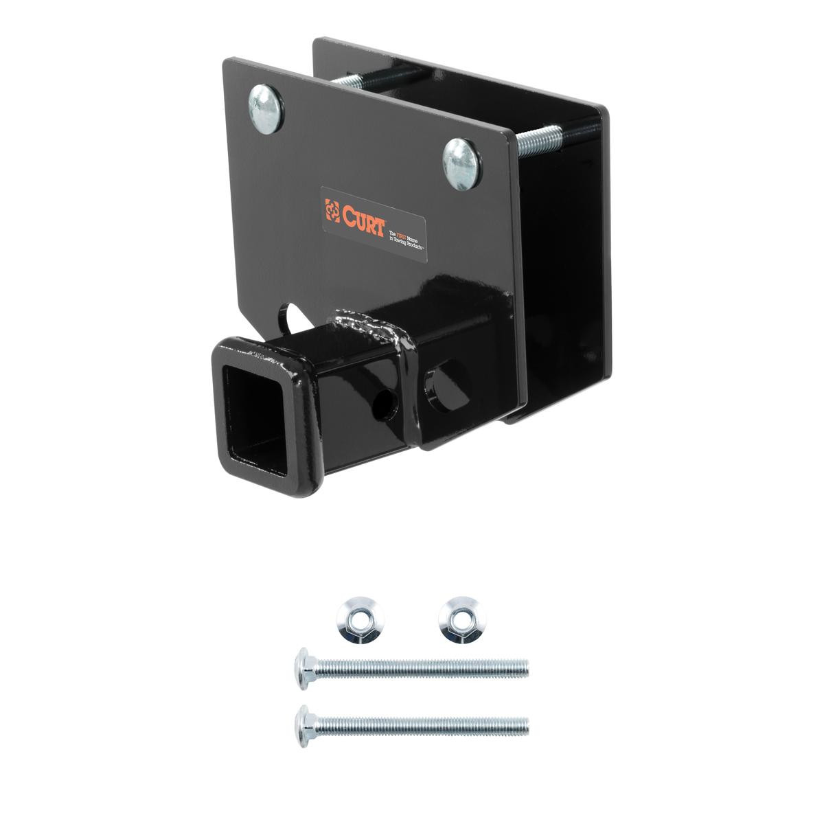 CURT RV Bumper Hitch with 2" Receiver (Fits 2" x 4" Bumper Beams) Trailer Hitch