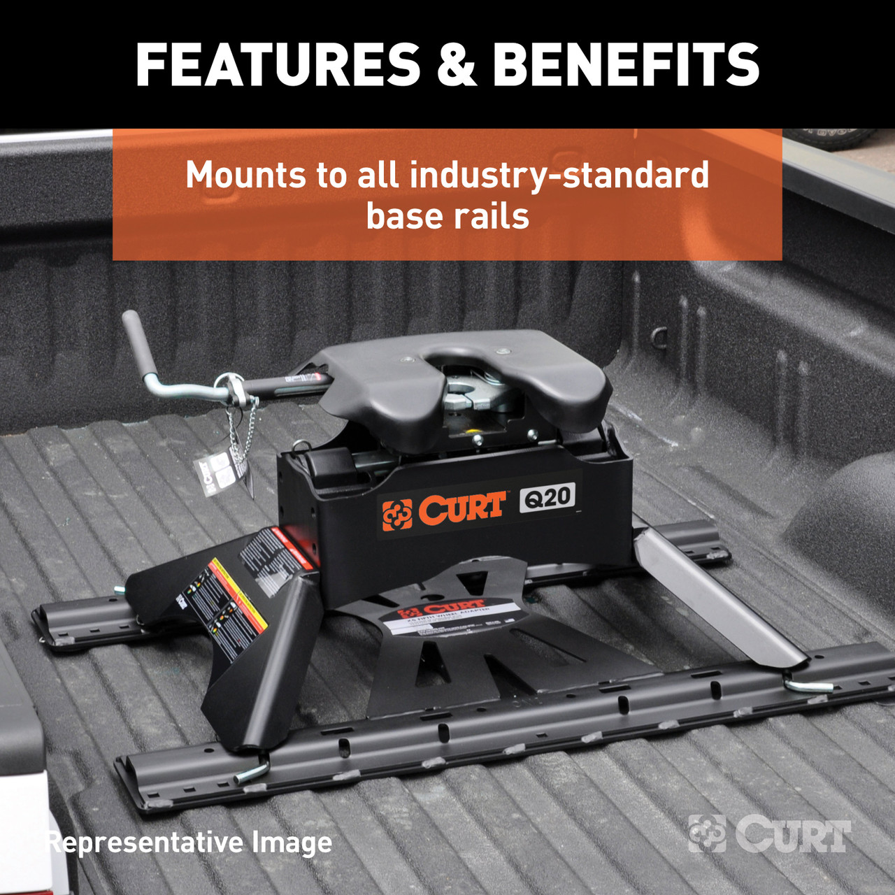 CURT 25K, Q25 5th Wheel Hitch