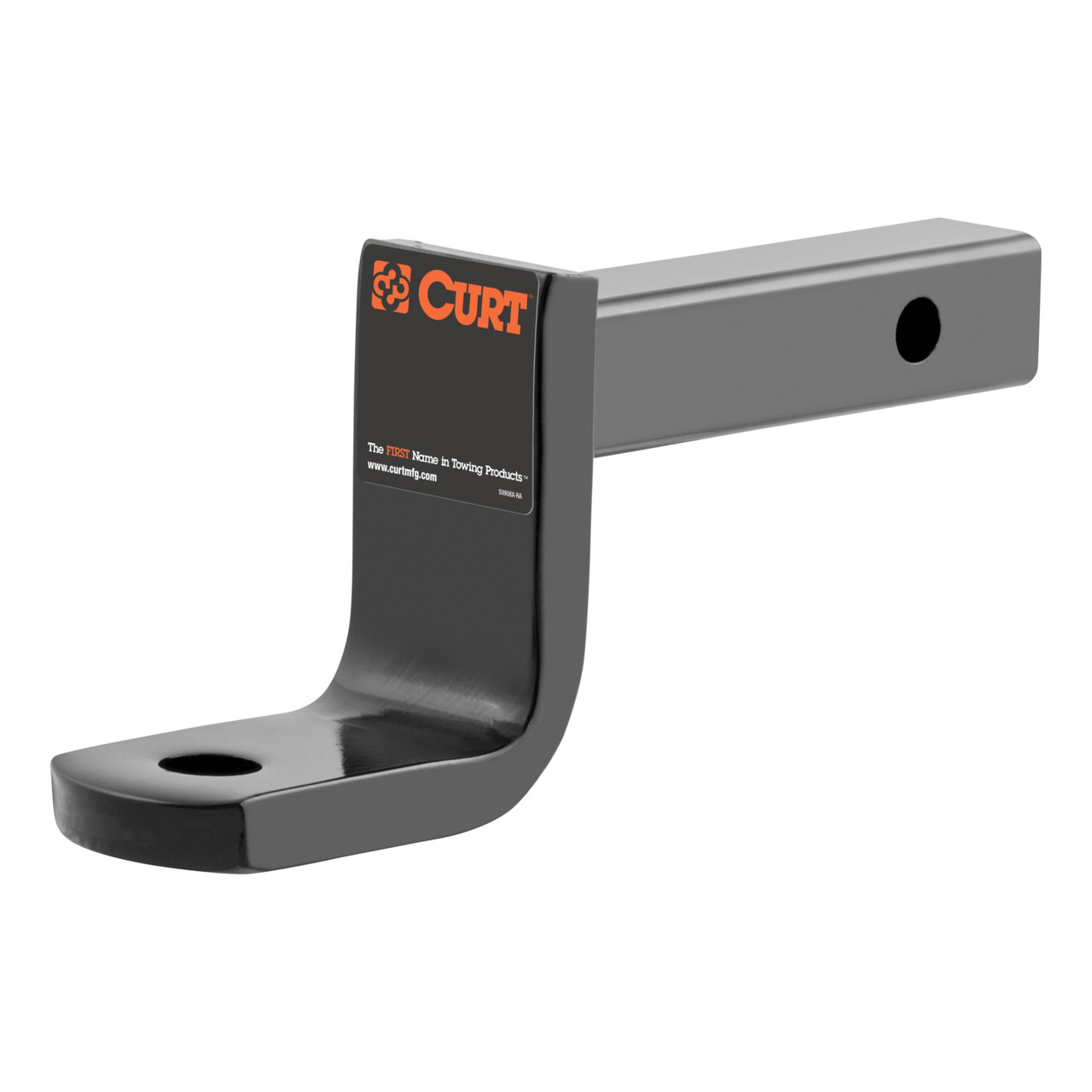 CURT Class 2 Ball Mount (1-1/4" Shank, 3,500 lbss., 3-1/4" Drop, 7-1/4" Long) Trailer Hitch Ball Mount