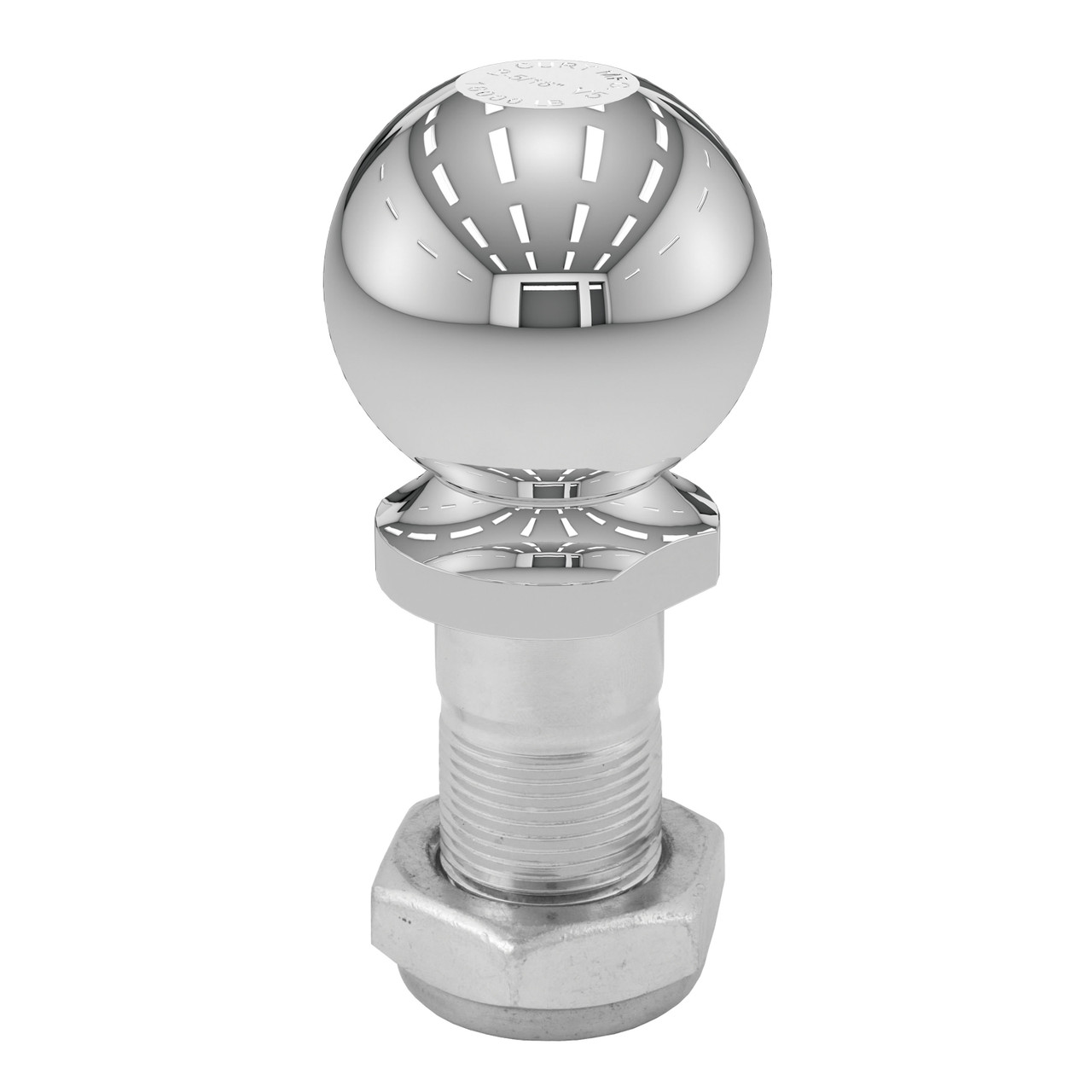 CURT Replacement 2-5/16" Pintle Ball (16,000 lbs., 1-1/4" Shank)