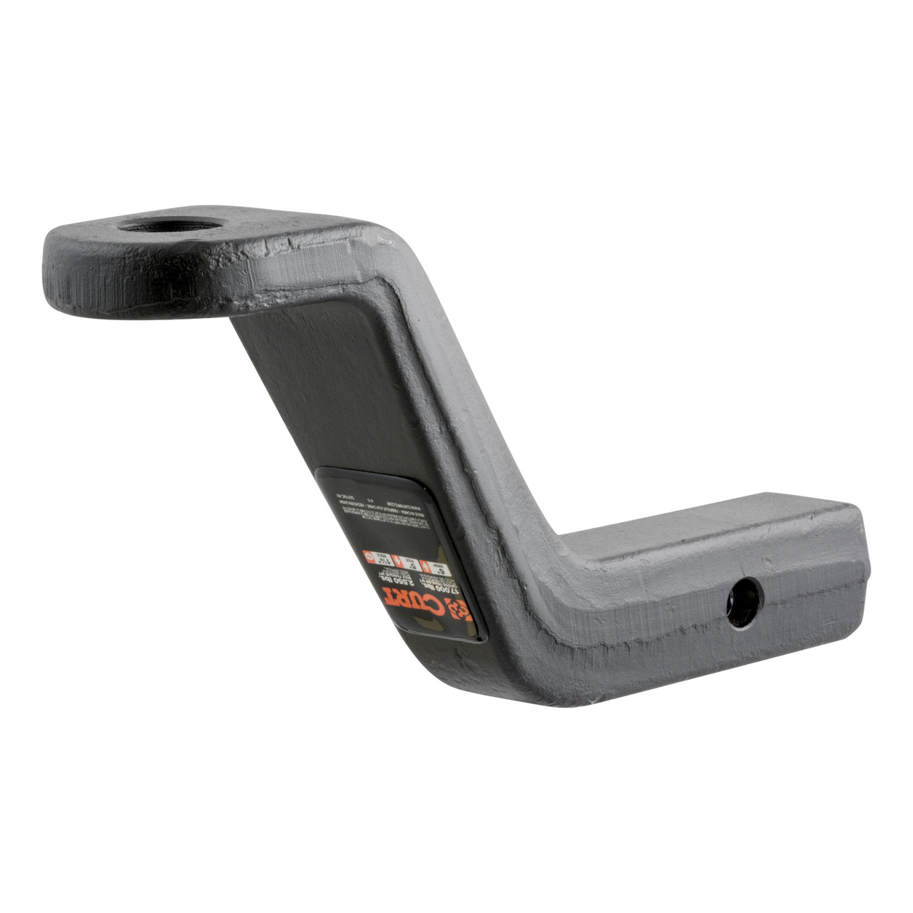 CURT Forged Ball Mount (2" Shank, 17,000 lbss., 6" Drop, 9-1/2" Long) Trailer Hitch Ball Mount