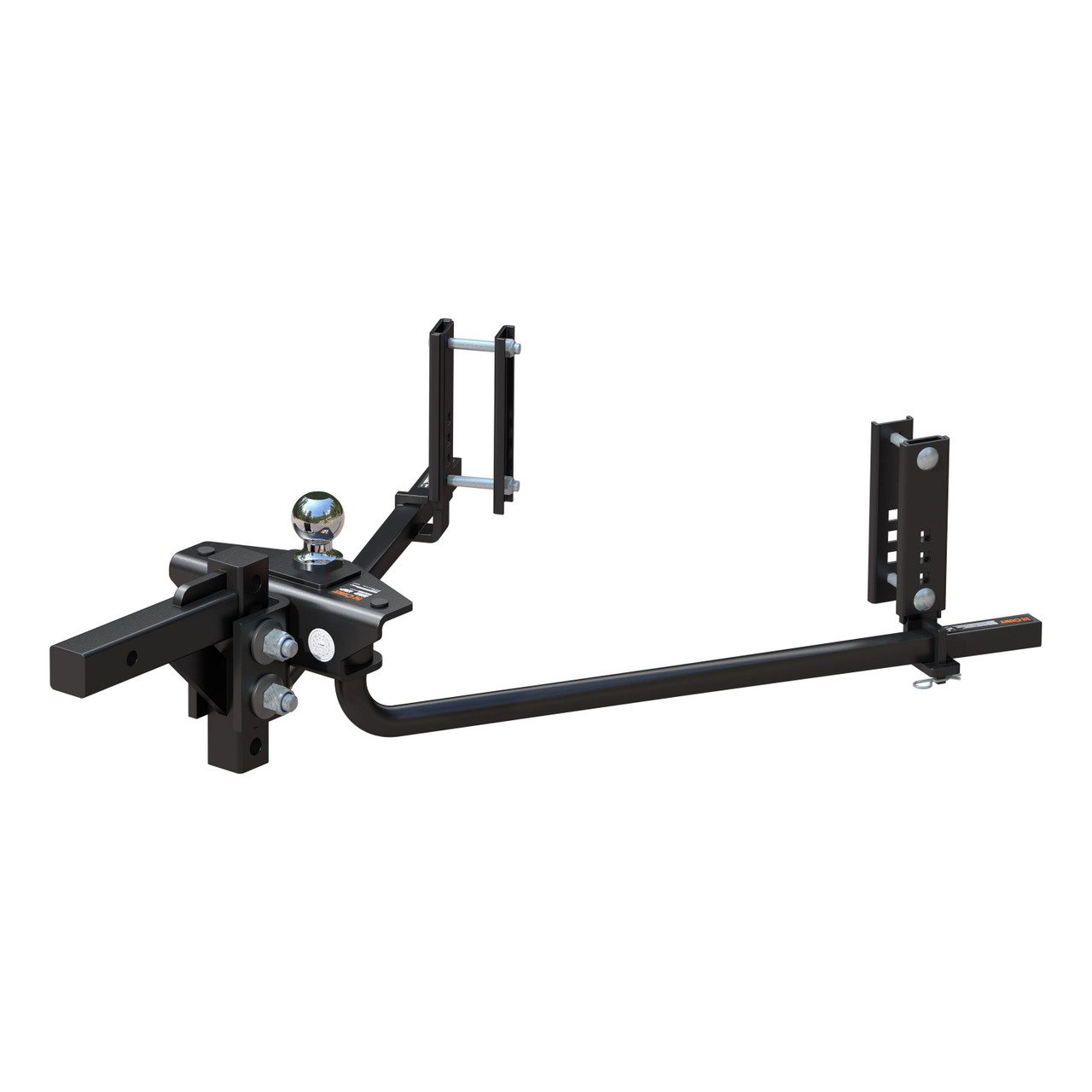 CURT (8-10K) TruTrack 2P Weight Distribution Hitch with 2x Sway Control, 8-10K