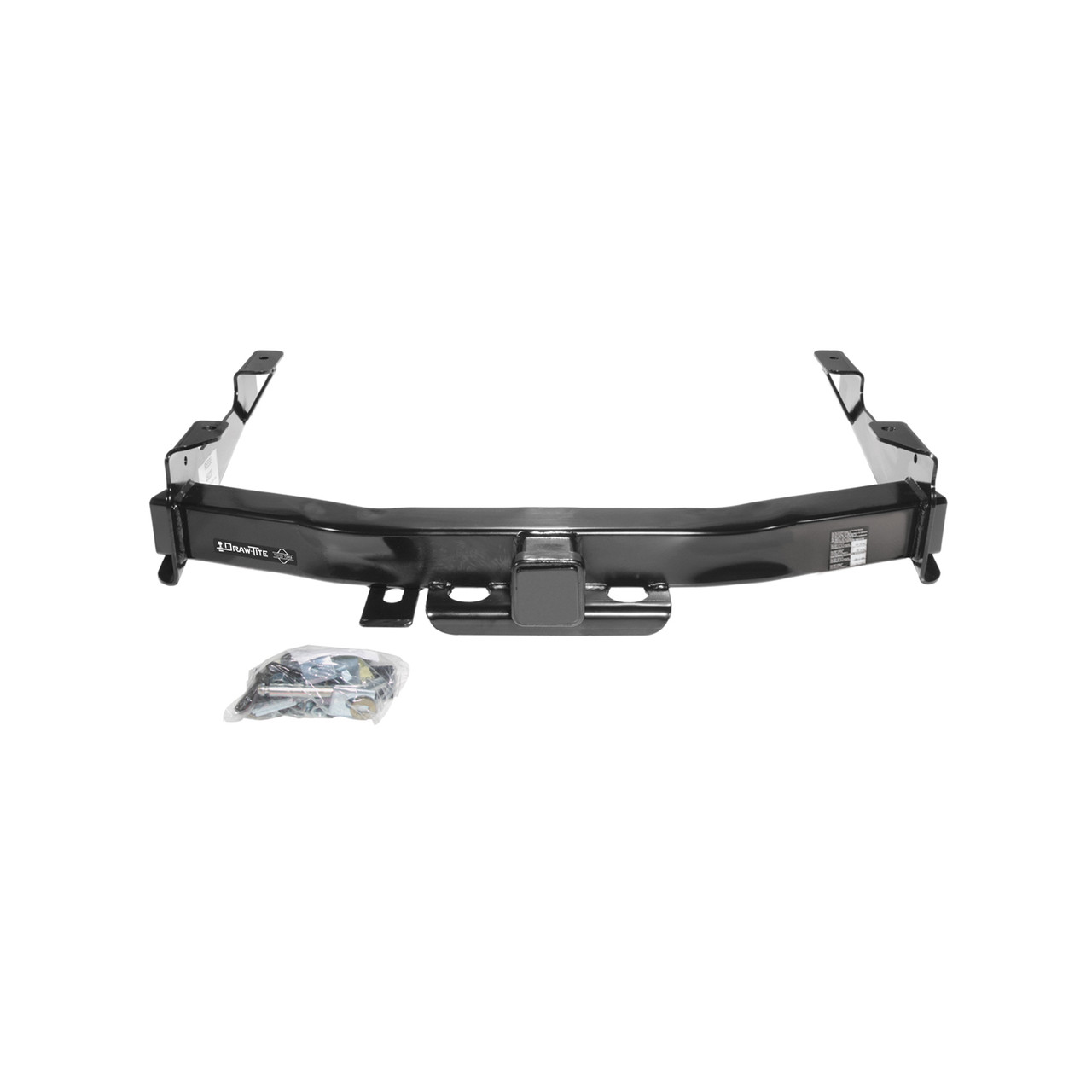 2007-2010 GMC Sierra 3500 HD Draw-tite Titan Class 5 Trailer Hitch, 2-1/2 Inch Square Receiver Bundle w/ Plug-n-Play T-One Wiring Harness 45517