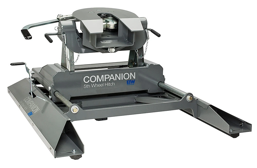 20K Slider B&W Companion Slider 5th Wheel Hitch Kit For Turnoverball Single Point RVK3405