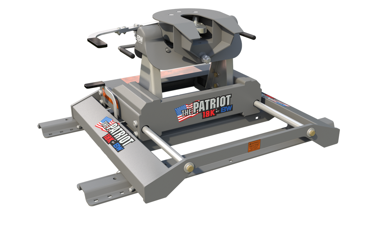 B&W Patriot 18K Slider 5th Wheel Hitch Kit for Rails  RVK3270