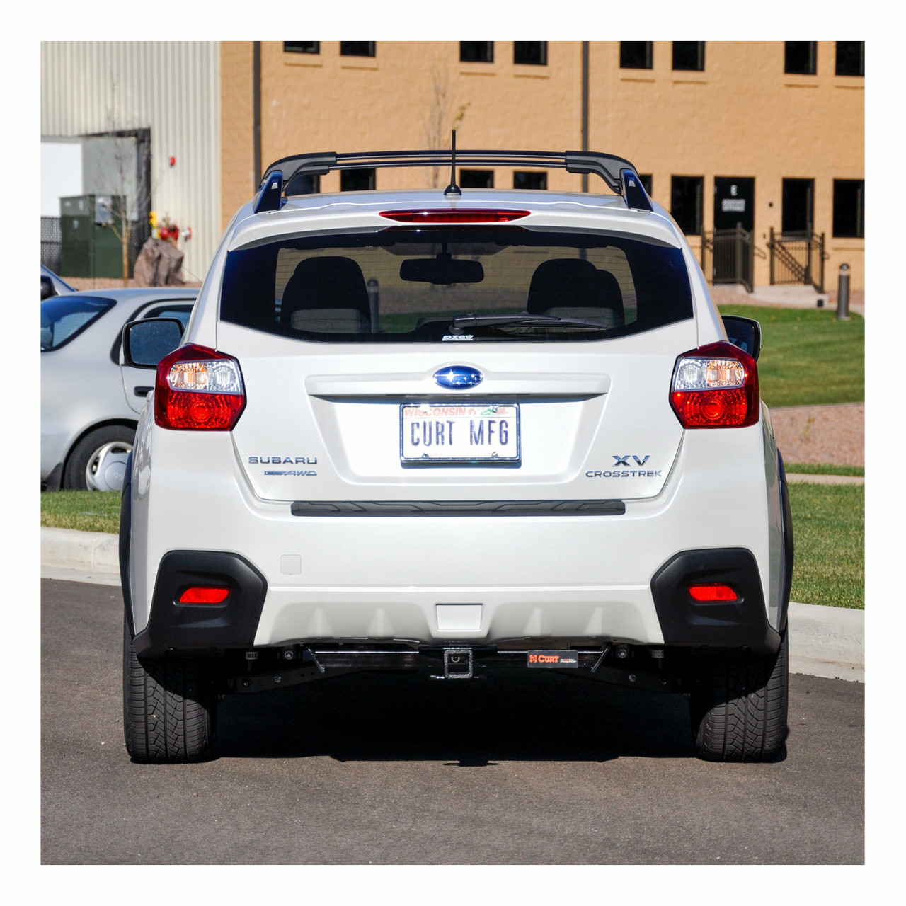 2013-2015 Subaru XV Crosstrek All CURT Class 3 Trailer Hitch, 2" Receiver + 2" Ball + 1-7/8" Ball Kit