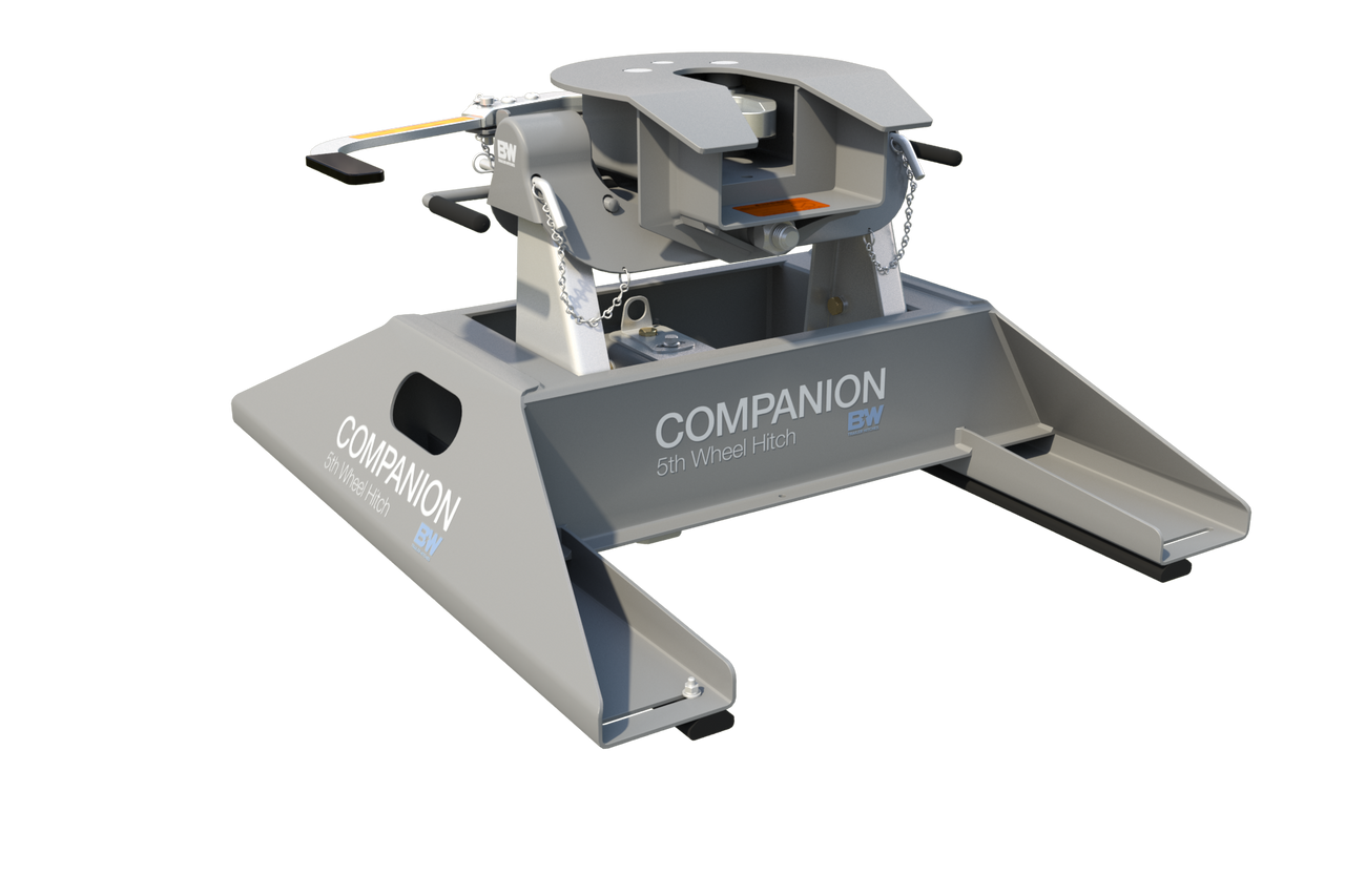 B&W 20K Companion RVK3500 Gooseneck-to-5th-Wheel Hitch Conversion Kit- Dual Jaw