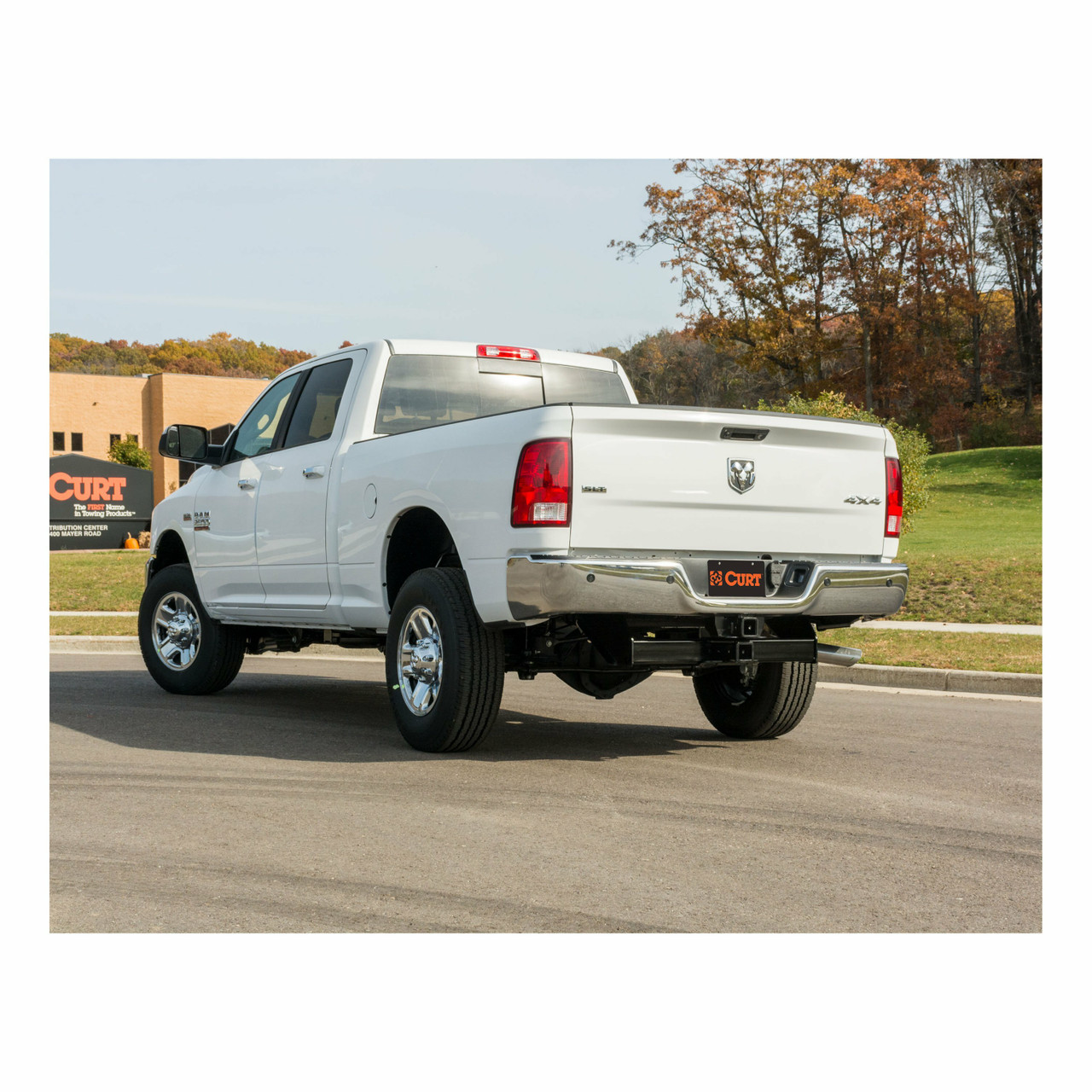 2004-2008 Dodge Ram 1500 All Xtra Duty CURT Class 5 Trailer Hitch, 2" Receiver + 2" Ball + 1-7/8" Ball Kit