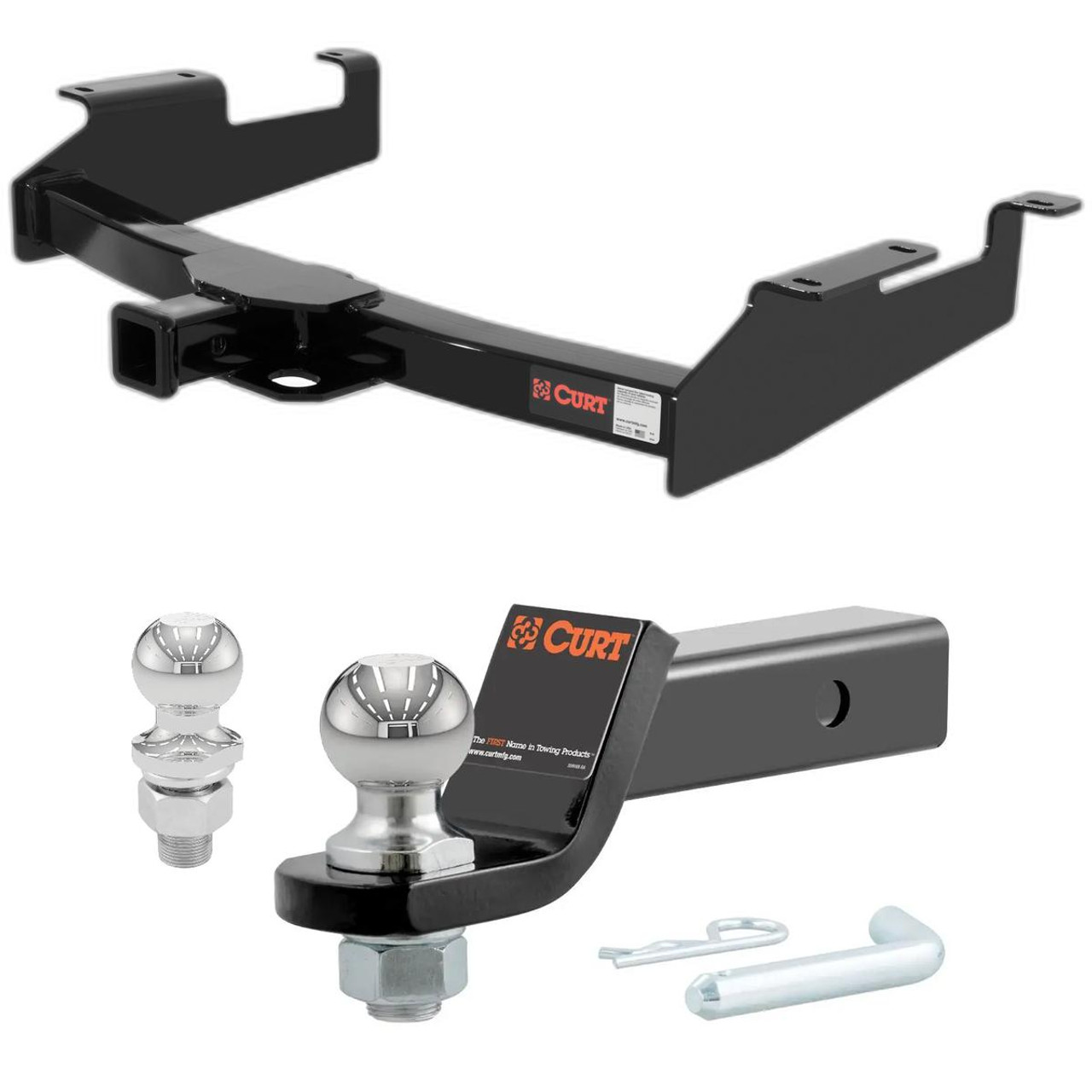 2007-2010 GMC Sierra 3500 HD With Tommy Gate Lift CURT Class 3 Hitch, 2"