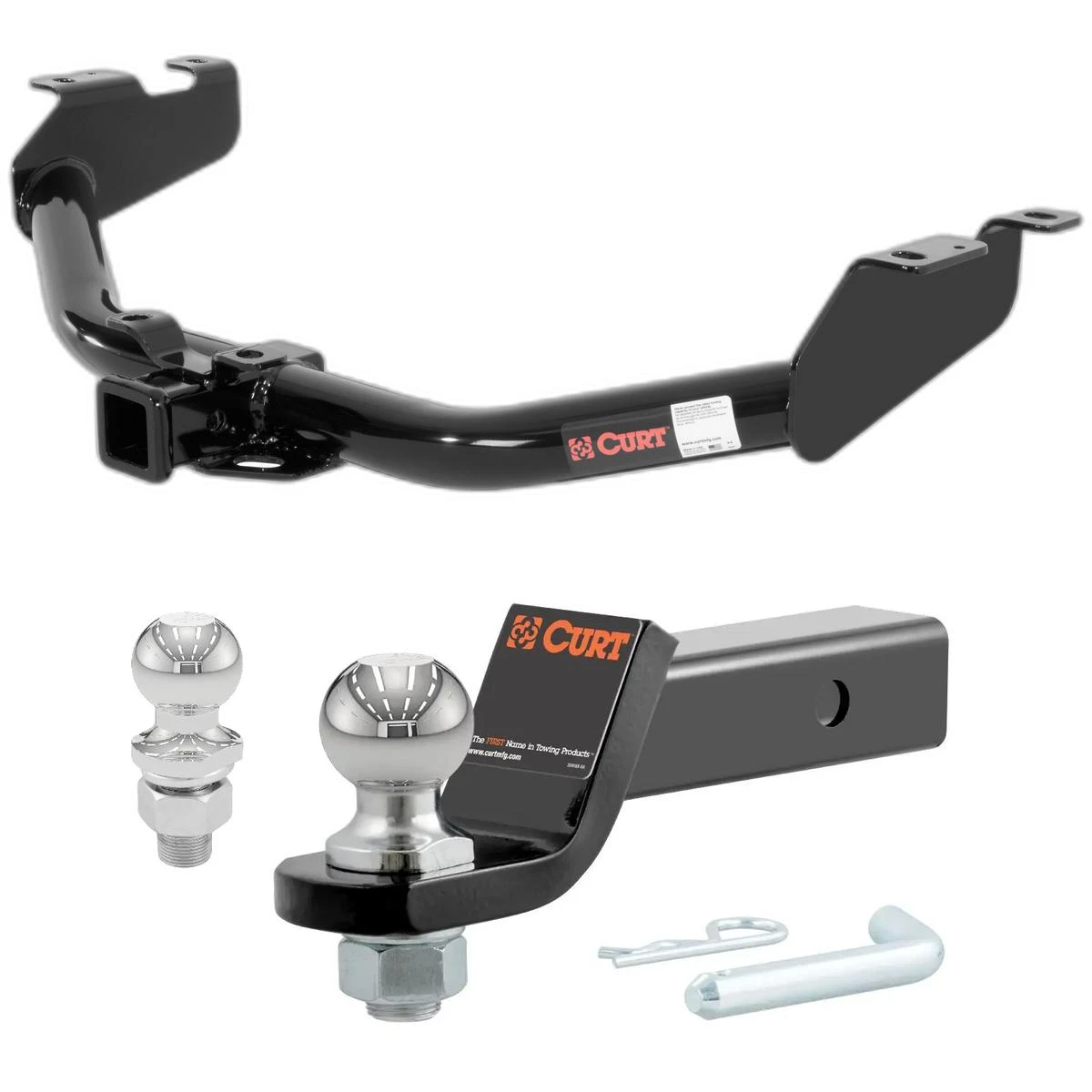 2005-2006 GMC Sierra 1500 HD All CURT Class 3 Hitch, 2"