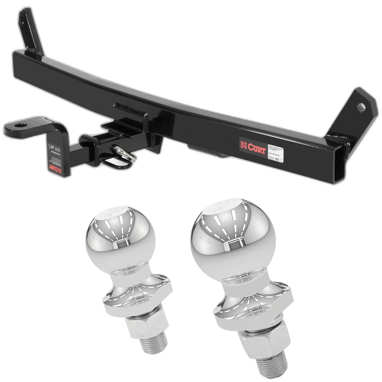 1998-2000 Volvo V70 All Class 2 Trailer Hitch, 1-1/4" Ball Mount