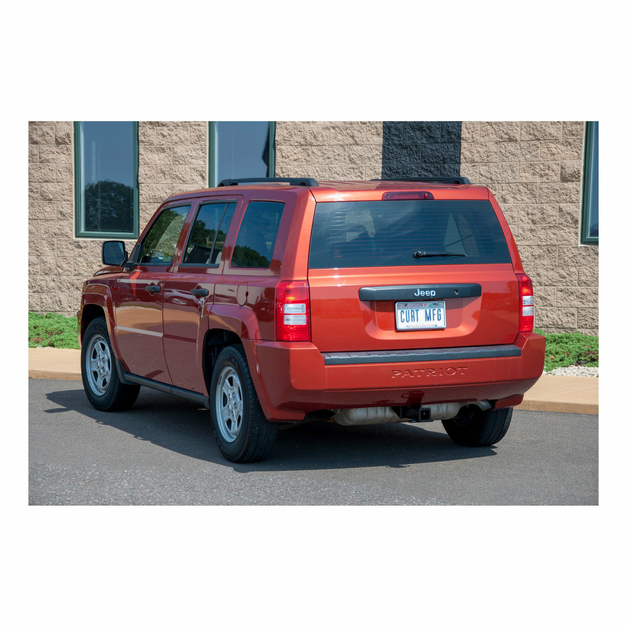 2007-2010 Jeep Compass Limited CURT Class 3 Trailer Hitch, 2" Receiver + 2" Ball + 1-7/8" Ball Kit