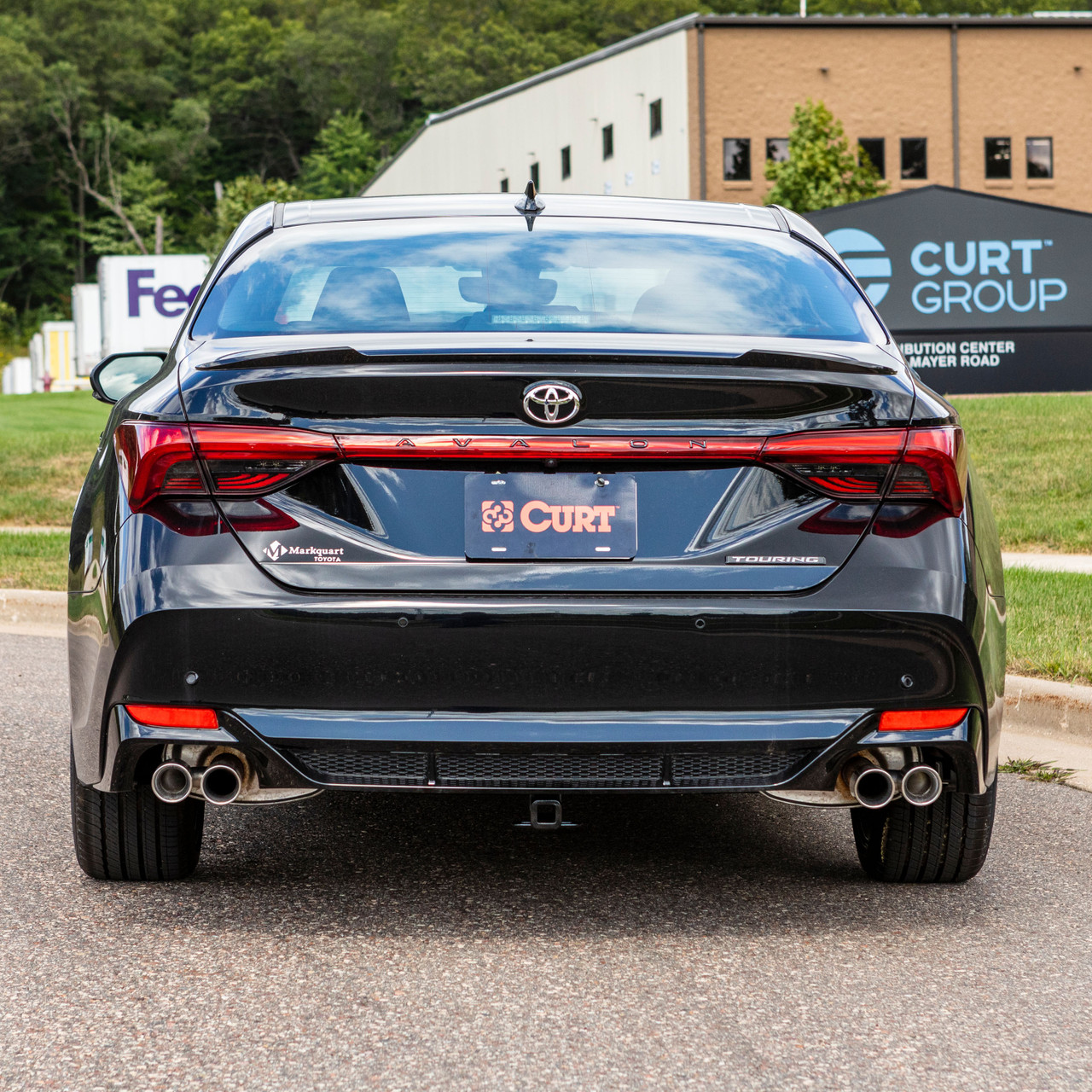 2019-2025 Lexus ES350 Excluding F Sport Class 1 Trailer Hitch, 1-1/4" Receiver + 2" Ball + 1-7/8" Ball Kit