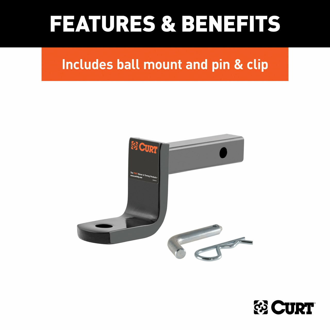 2014-2019 Cadillac CTS Sedan Class 1 Hitch, 1-1/4" Ball Mount