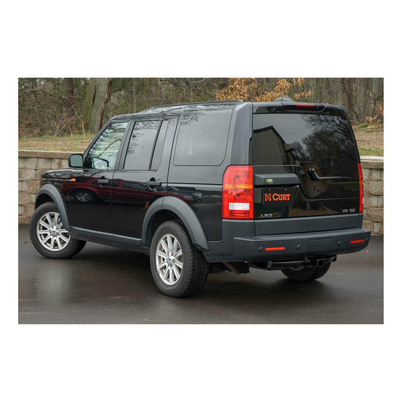 2010-2016 Land Rover LR4 All CURT Class 3 Trailer Hitch, 2" Receiver + 2" Ball + 1-7/8" Ball Kit