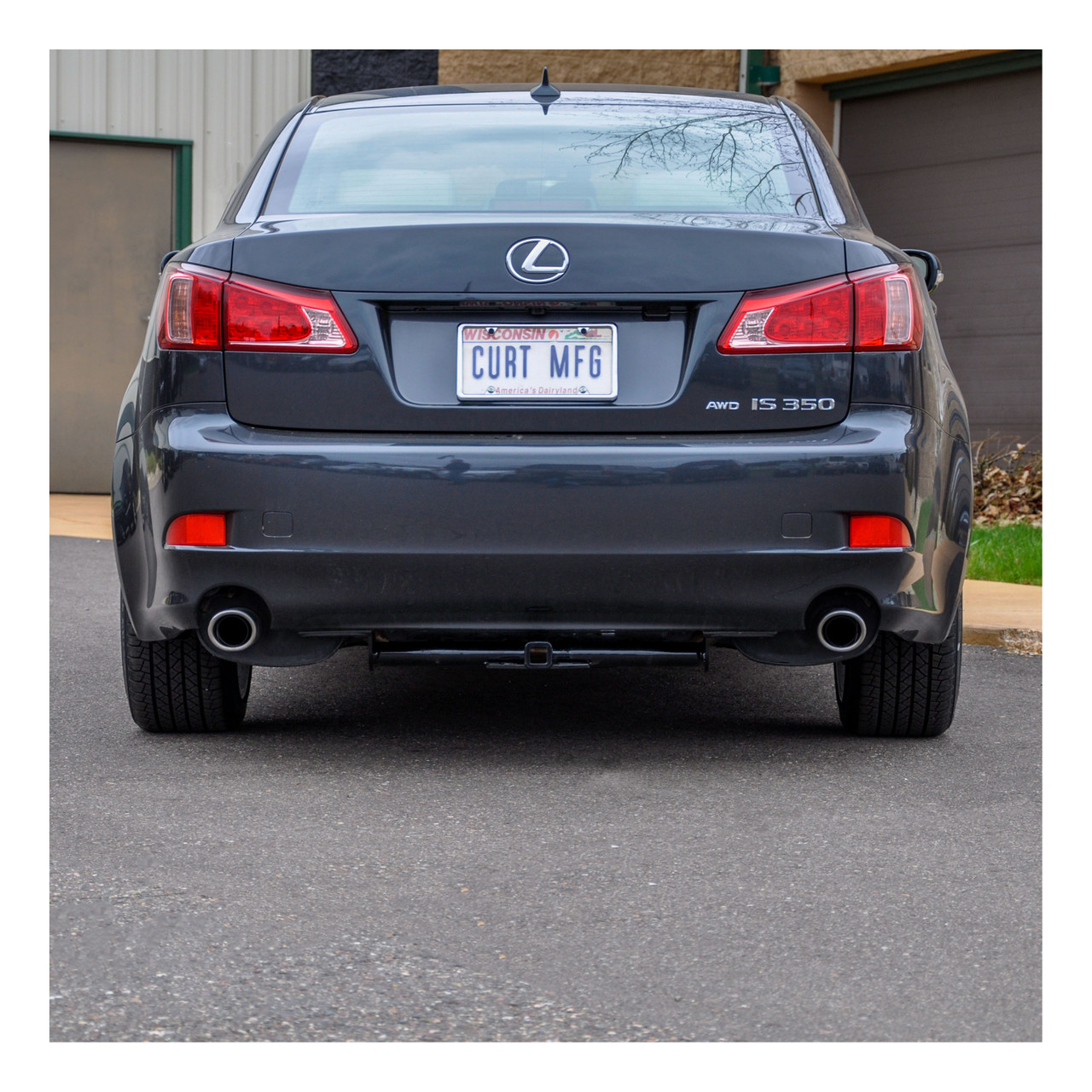 2010-2012 Lexus IS350 Base Class 1 Hitch, 1-1/4" Receiver + 2" Ball + 1-7/8" Ball Kit