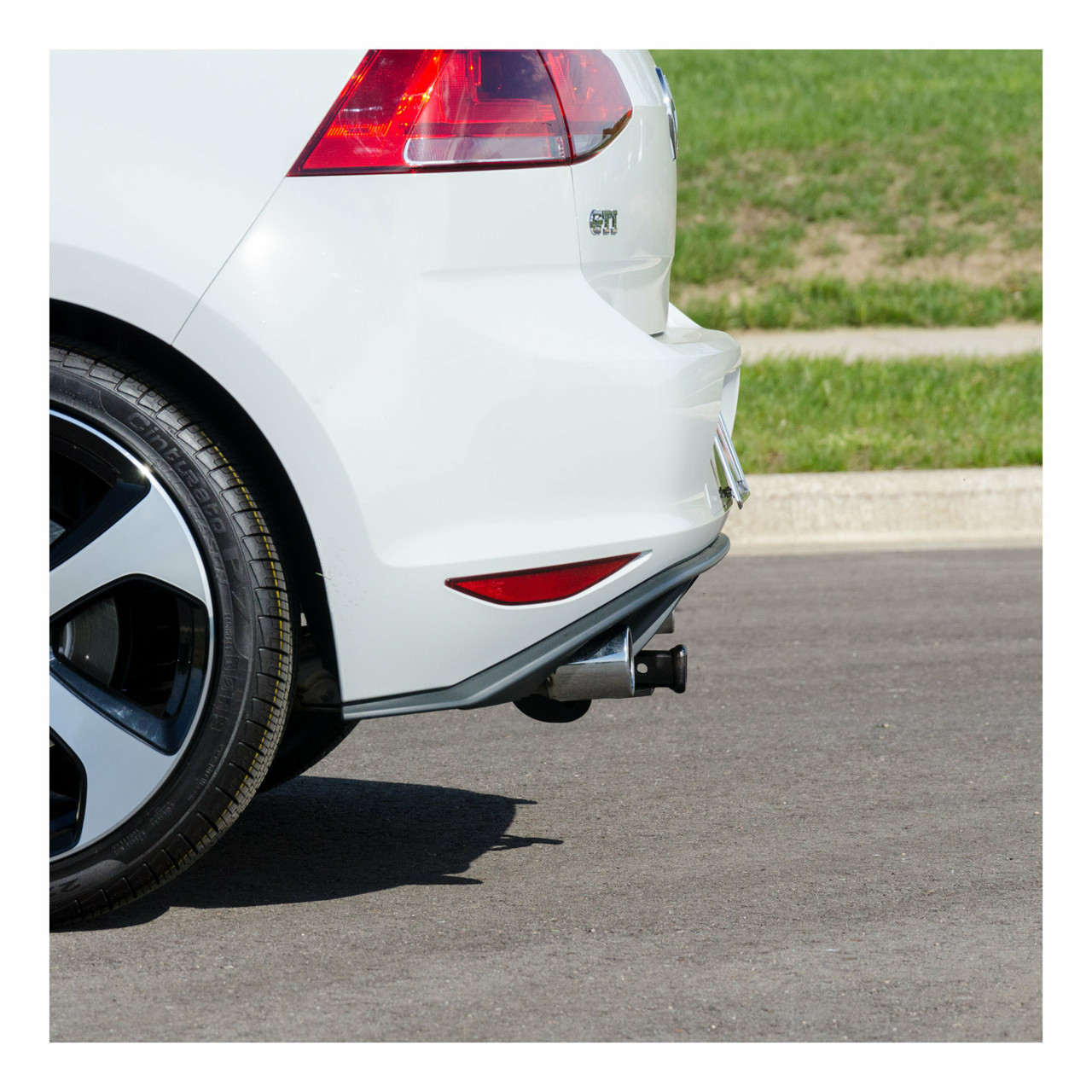2015-2024 Volkswagen GTI All Class 1 Trailer Hitch, 1-1/4" Receiver + 2" Ball + 1-7/8" Ball Kit