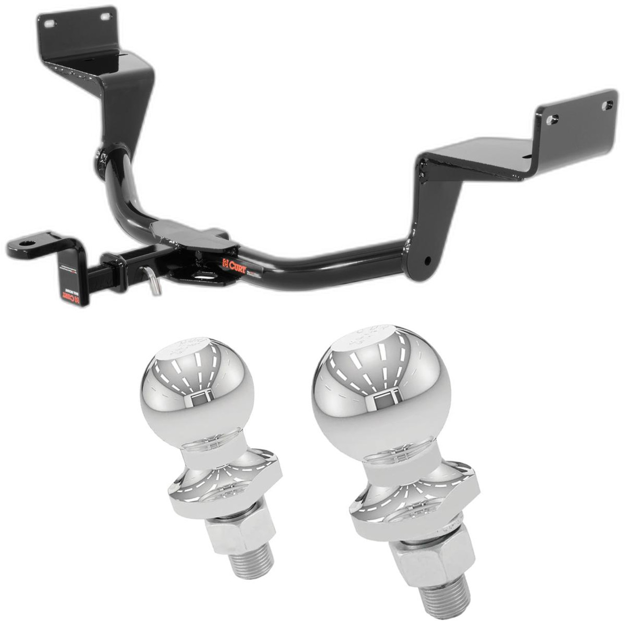 2015 Ford Mustang Convertible, excluding Shelby Class 1 Trailer Hitch, 1-1/4" Ball Mount