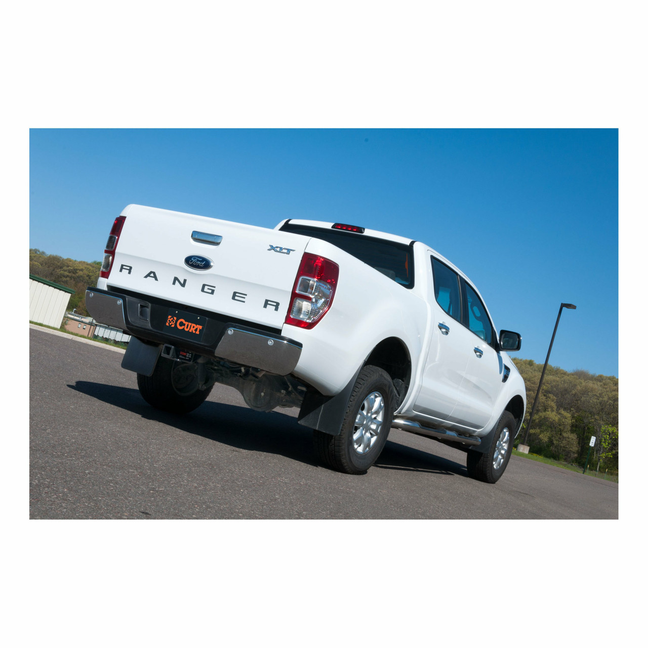 2012-2018 Ford Ranger All CURT Class 3 Trailer Hitch, 2" Receiver + 2" Ball + 1-7/8" Ball Kit