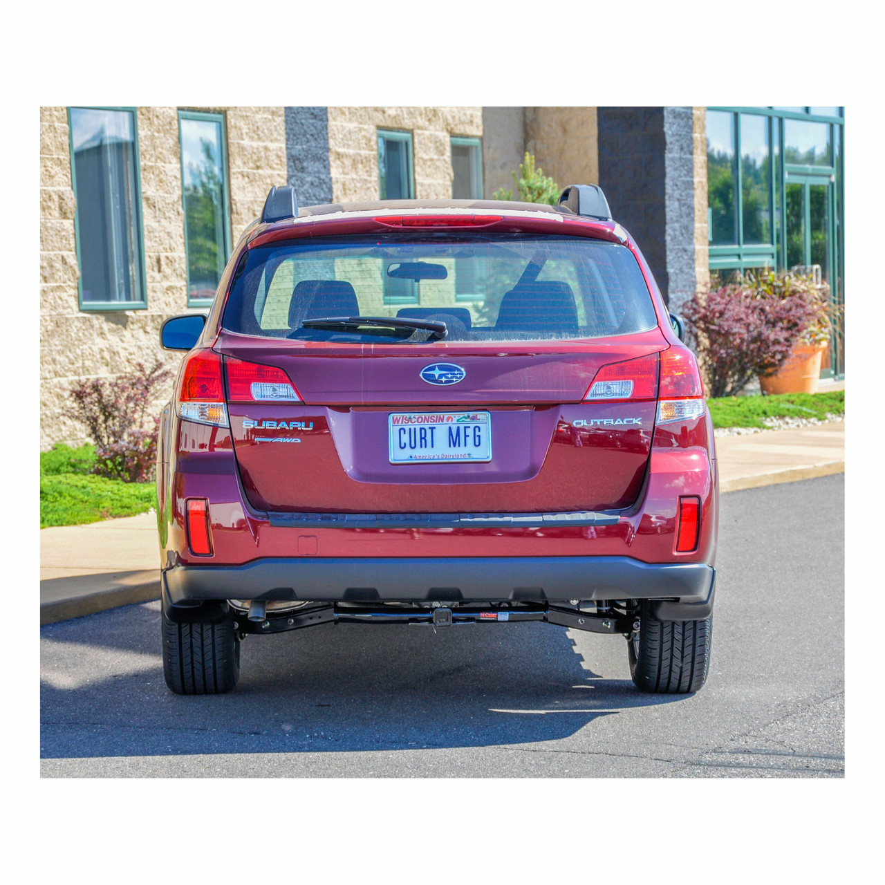 2010-2013 Subaru Outback All Class 2 Trailer Hitch, 1-1/4" Receiver + 2" Ball + 1-7/8" Ball Kit