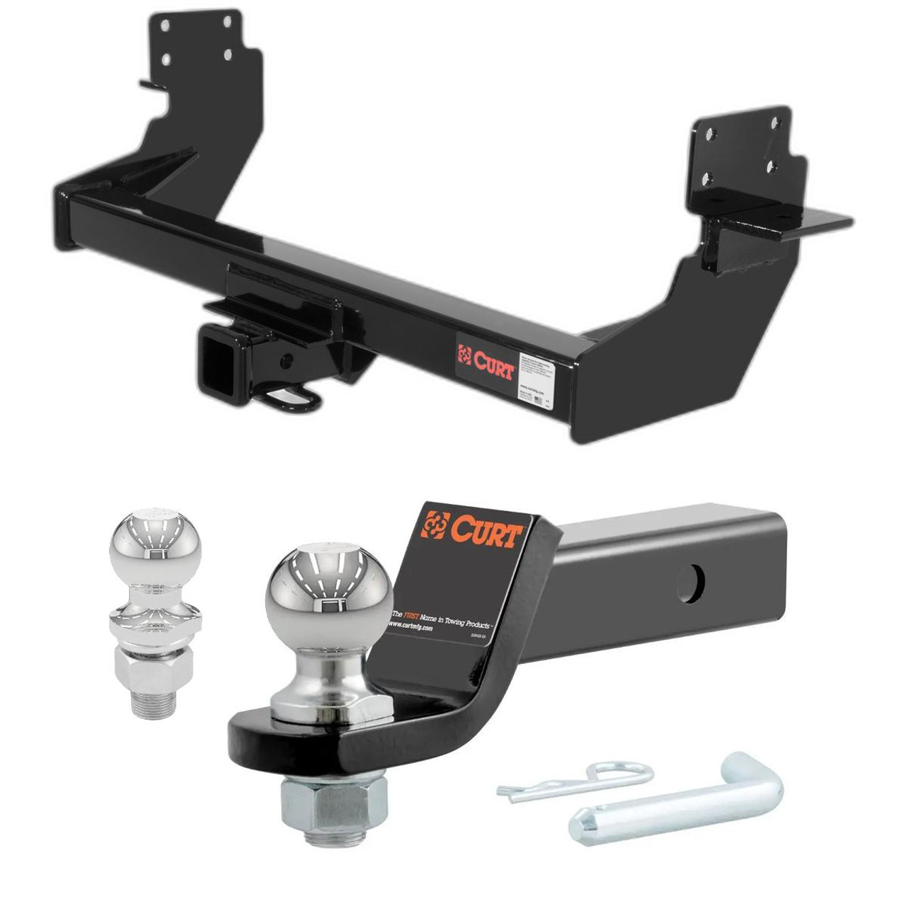 2010-2011 Mercedes-Benz Sprinter 3500 Cab & Chassis with 170 IN Wheel Base CURT Class 3 Hitch, 2"