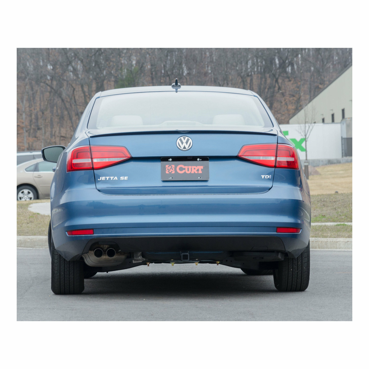 2015 Volkswagen Jetta TDI Class 1 Trailer Hitch, 1-1/4" Receiver + 2" Ball + 1-7/8" Ball Kit