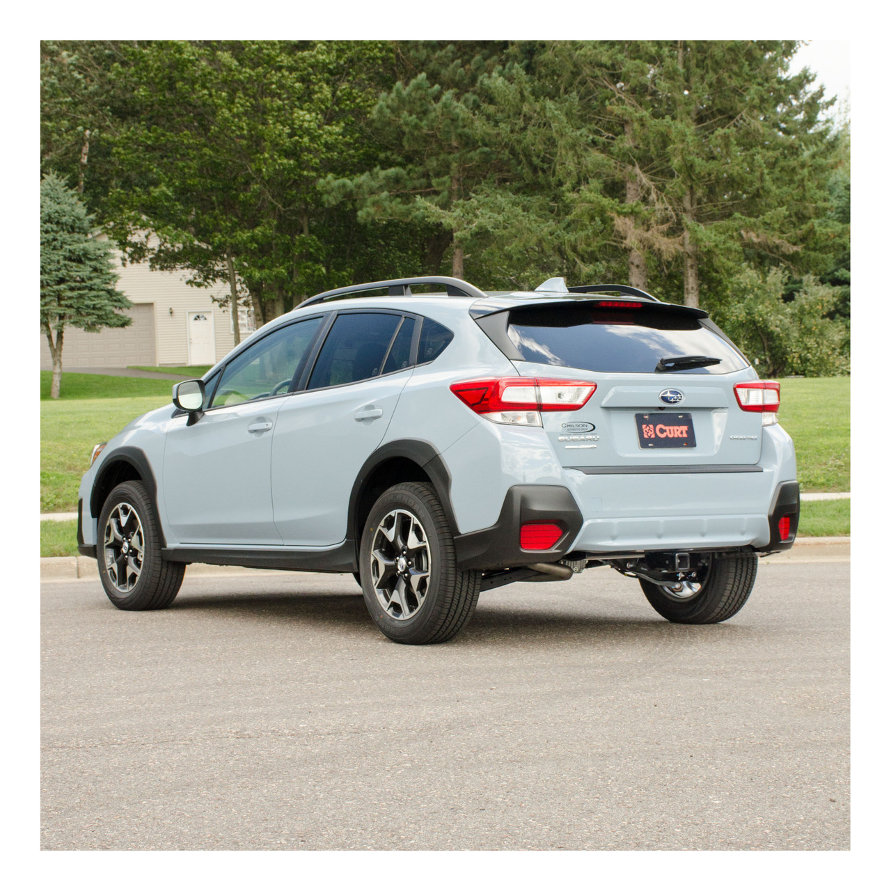 2018-2024 Subaru Crosstrek All CURT Class 3 Trailer Hitch, 2" Receiver + 2" Ball + 1-7/8" Ball Kit