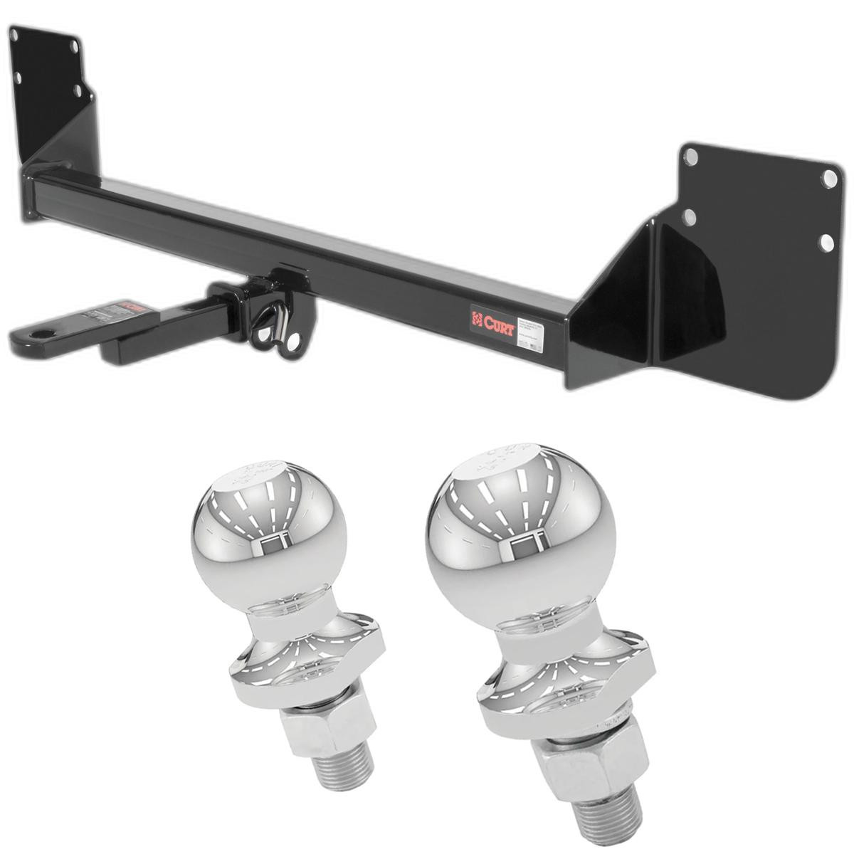 2009-2010 Mini Cooper Convertible, Except S Model Class 1 Trailer Hitch, 1-1/4" Ball Mount