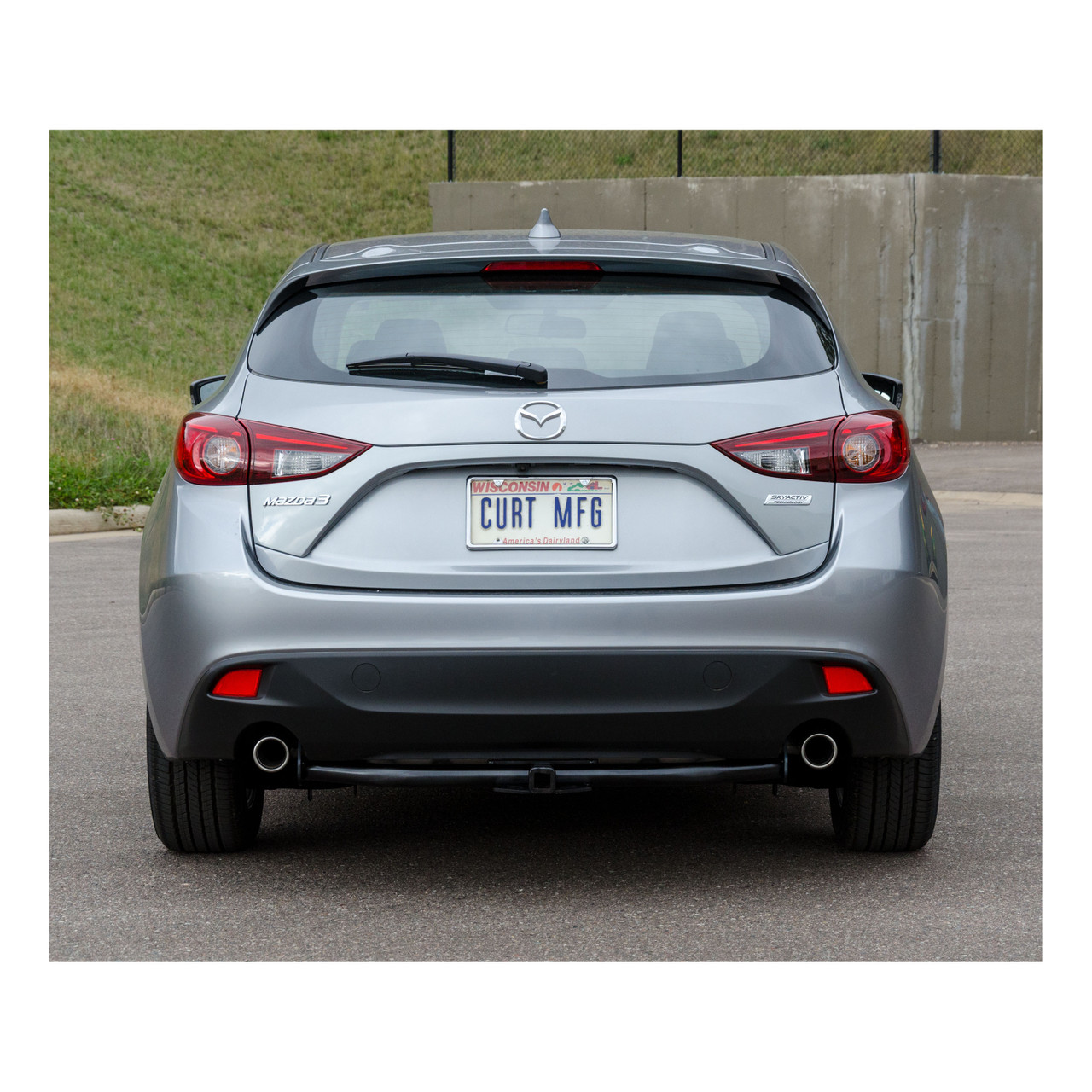 2014-2018 Mazda 3 Sedan Class 1 Trailer Hitch, 1-1/4" Ball Mount