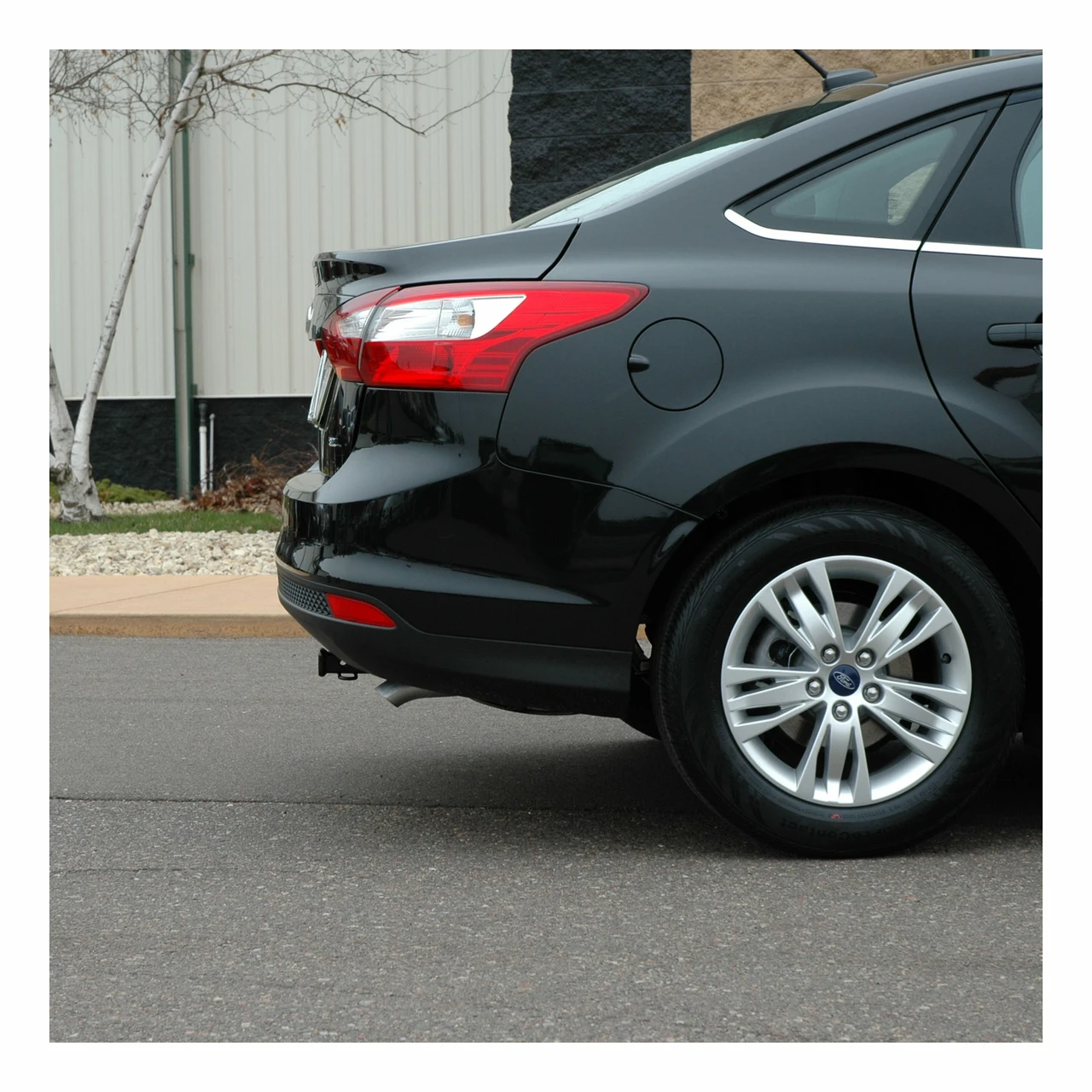 2012-2018 Ford Focus Titanium Class 1 Trailer Hitch, 1-1/4" Receiver + 2" Ball + 1-7/8" Ball Kit
