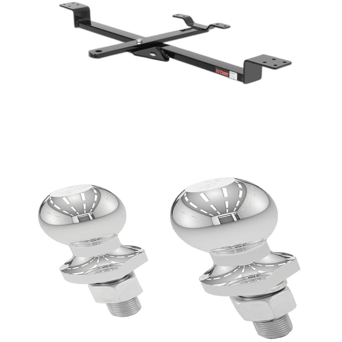 1985-1986 Subaru GL-10 Wagon Class 1 Fixed-Tongue Trailer Hitch with 2" & 1-7/8" Ball
