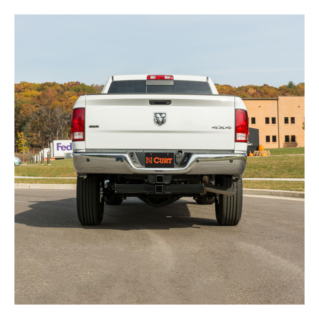 2011-2013 Ram 2500 All Xtra Duty CURT Class 5 Trailer Hitch, 2" Receiver + 2" Ball + 1-7/8" Ball Kit