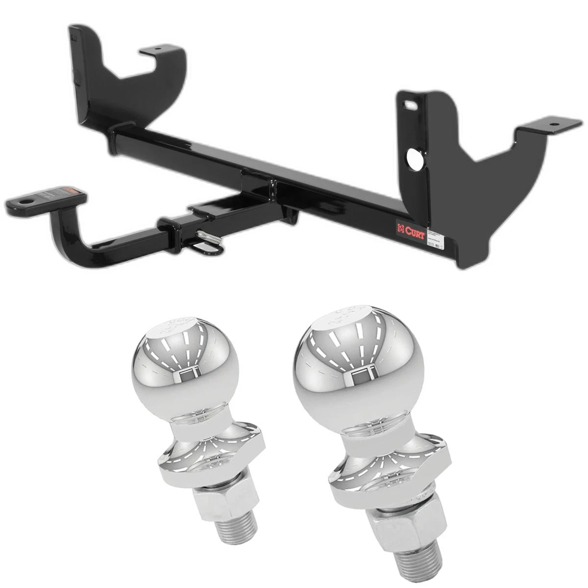 2008-2012 Chevrolet Malibu All, Except Hybrid Class 2 Trailer Hitch, 1-1/4" Ball Mount