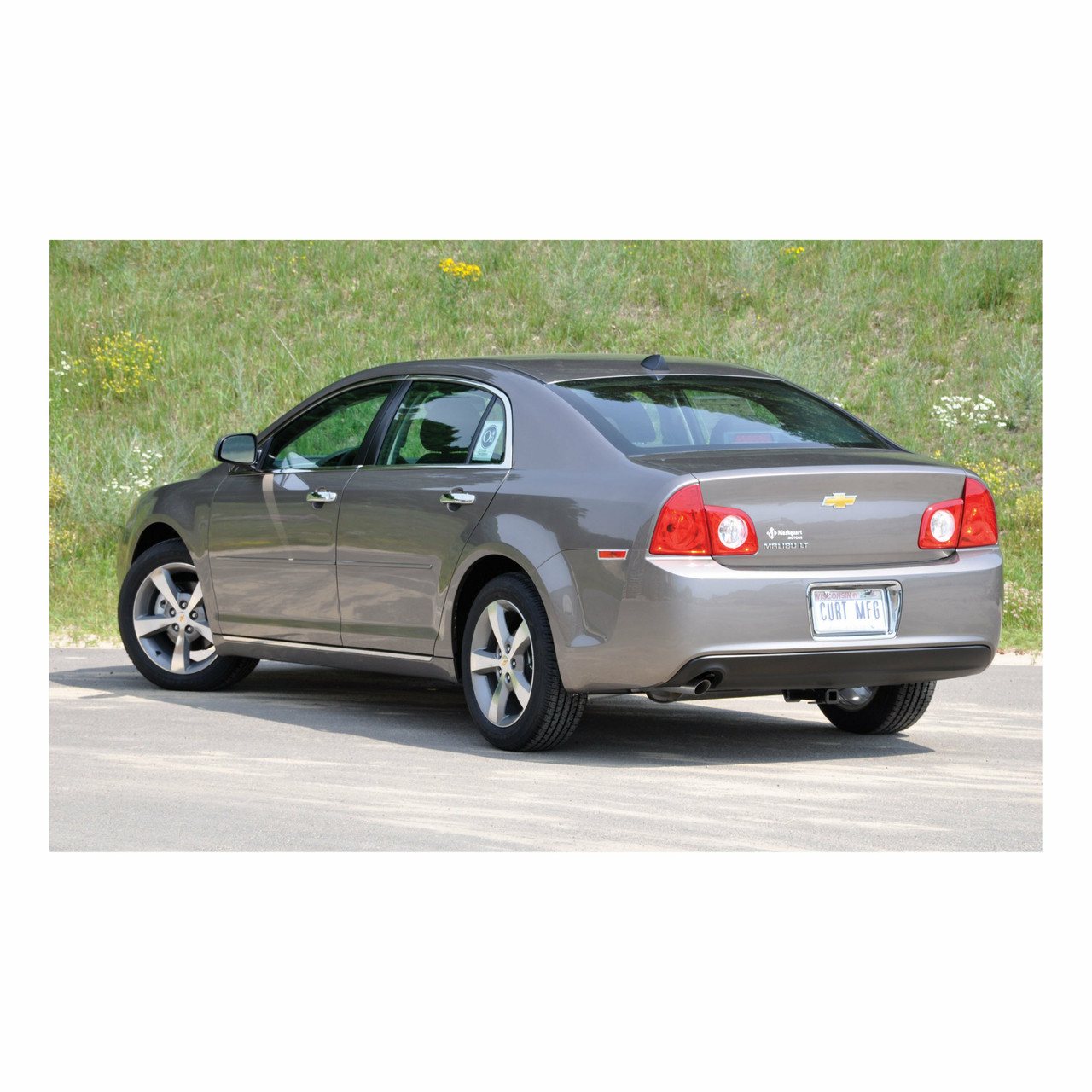 2008-2012 Chevrolet Malibu All, Except Hybrid Class 2 Trailer Hitch, 1-1/4" Ball Mount