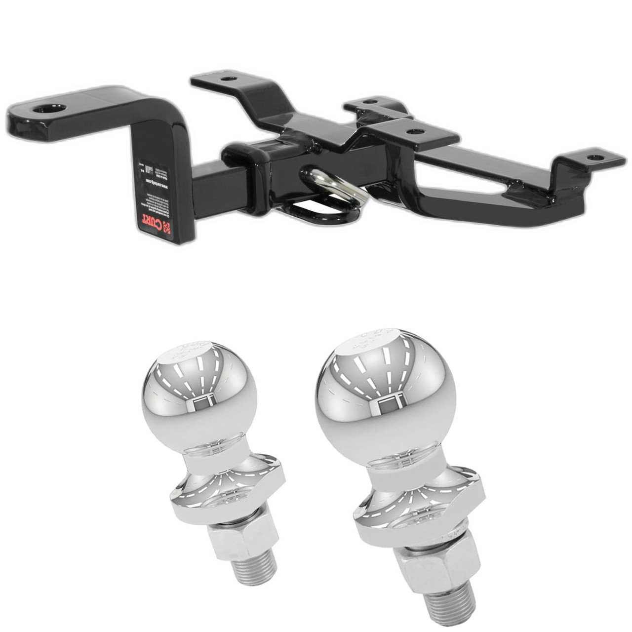 1988-1992 Mazda MX-6 All Class 1 Trailer Hitch, 1-1/4" Ball Mount