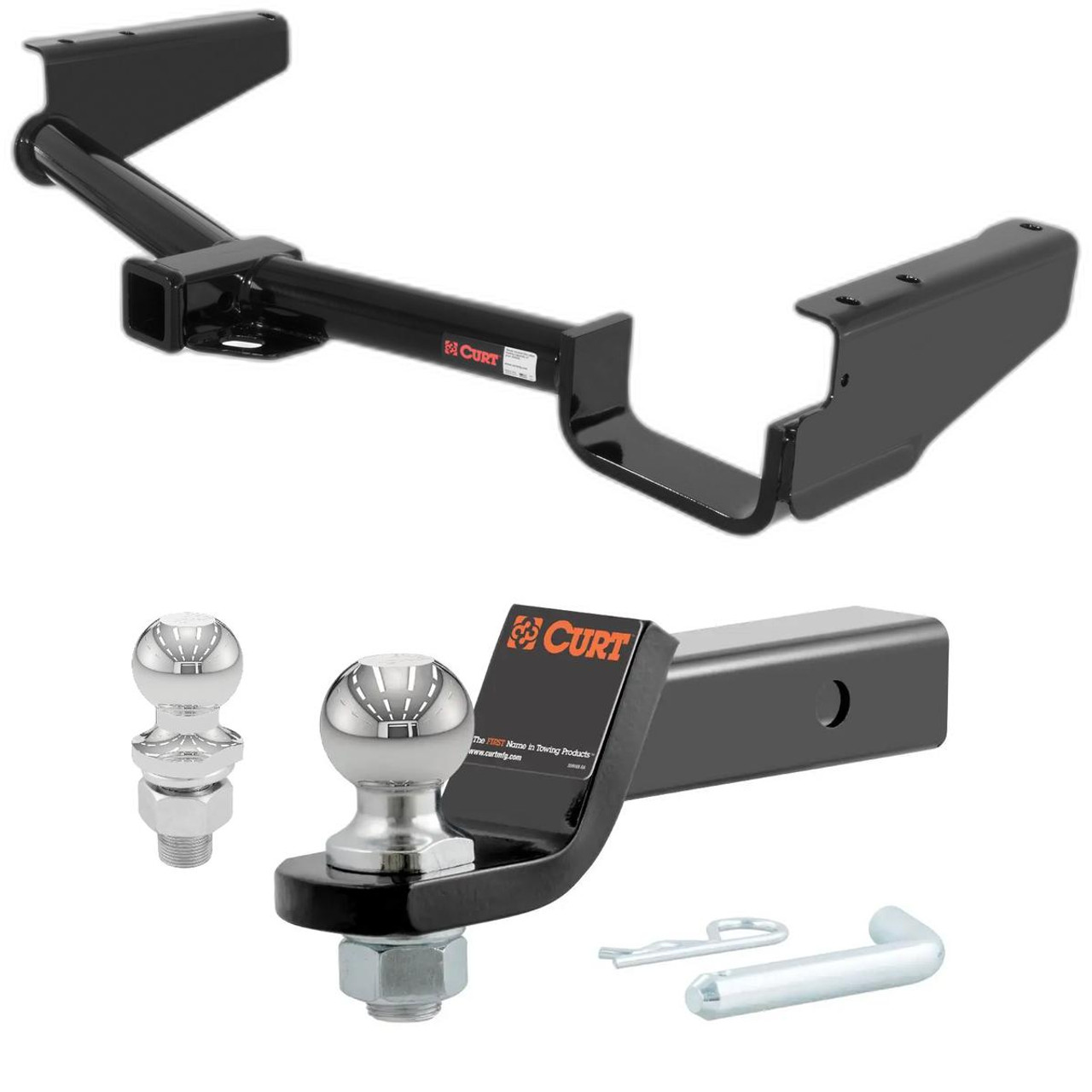 2006-2008 Lexus RX400h All CURT Class 3 Hitch, 2" Receiver + 2" Ball + 1-7/8" Ball Kit