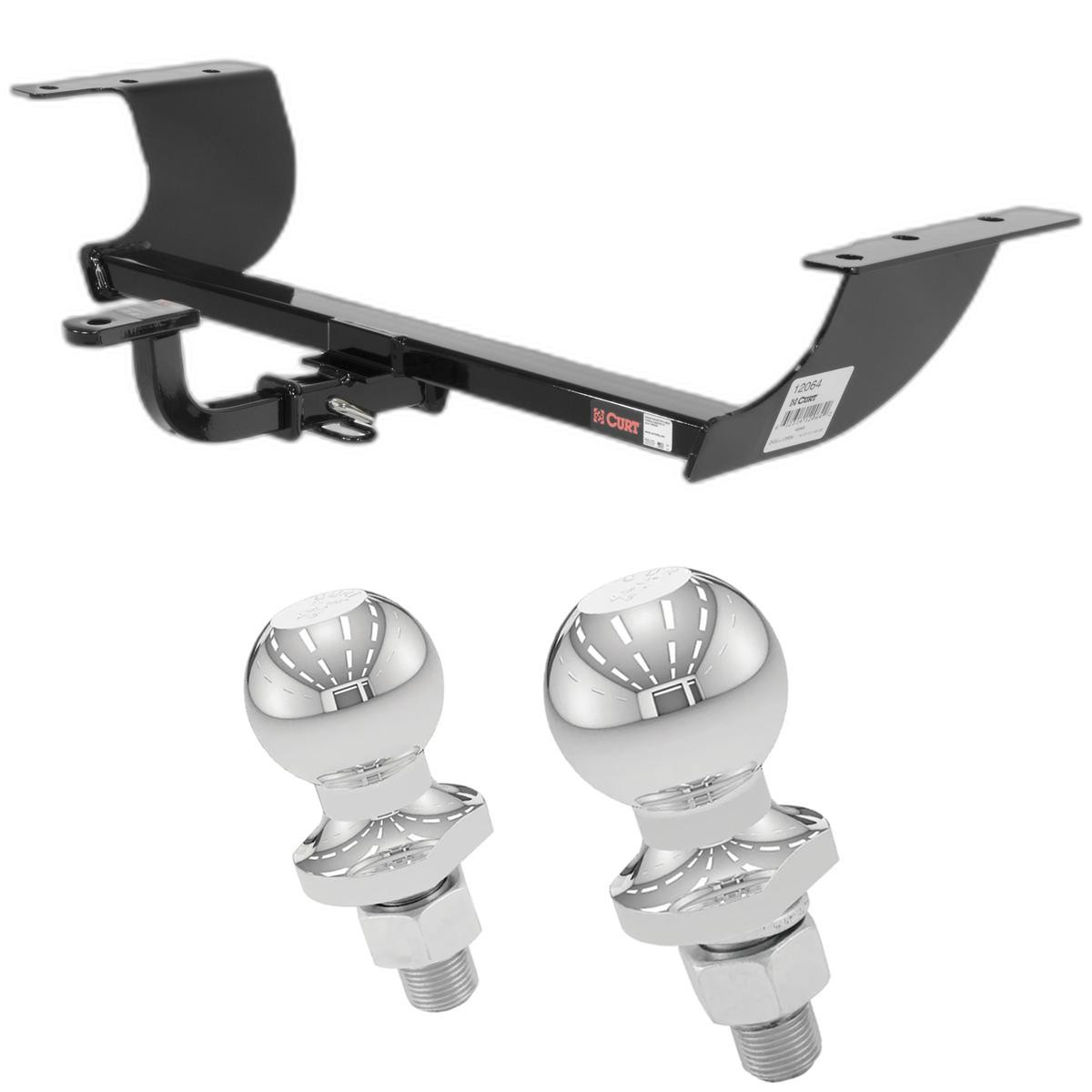 2011-2015 Dodge Charger All Class 2 Hitch, 1-1/4" Ball Mount