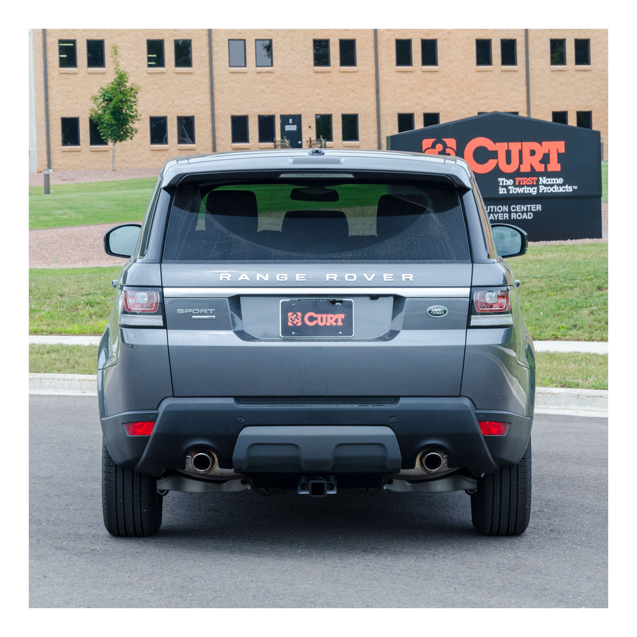 2014-2018 Land Rover Range Rover Sport All CURT Class 3 Trailer Hitch, 2" Receiver + 2" Ball + 1-7/8" Ball Kit