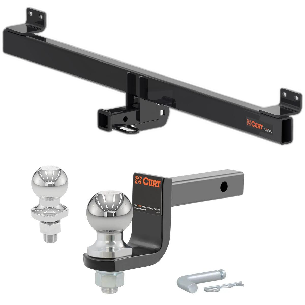 2023-2025 Honda HR-V All Class 1 Trailer Hitch, 1-1/4" Receiver + 2" Ball + 1-7/8" Ball Kit