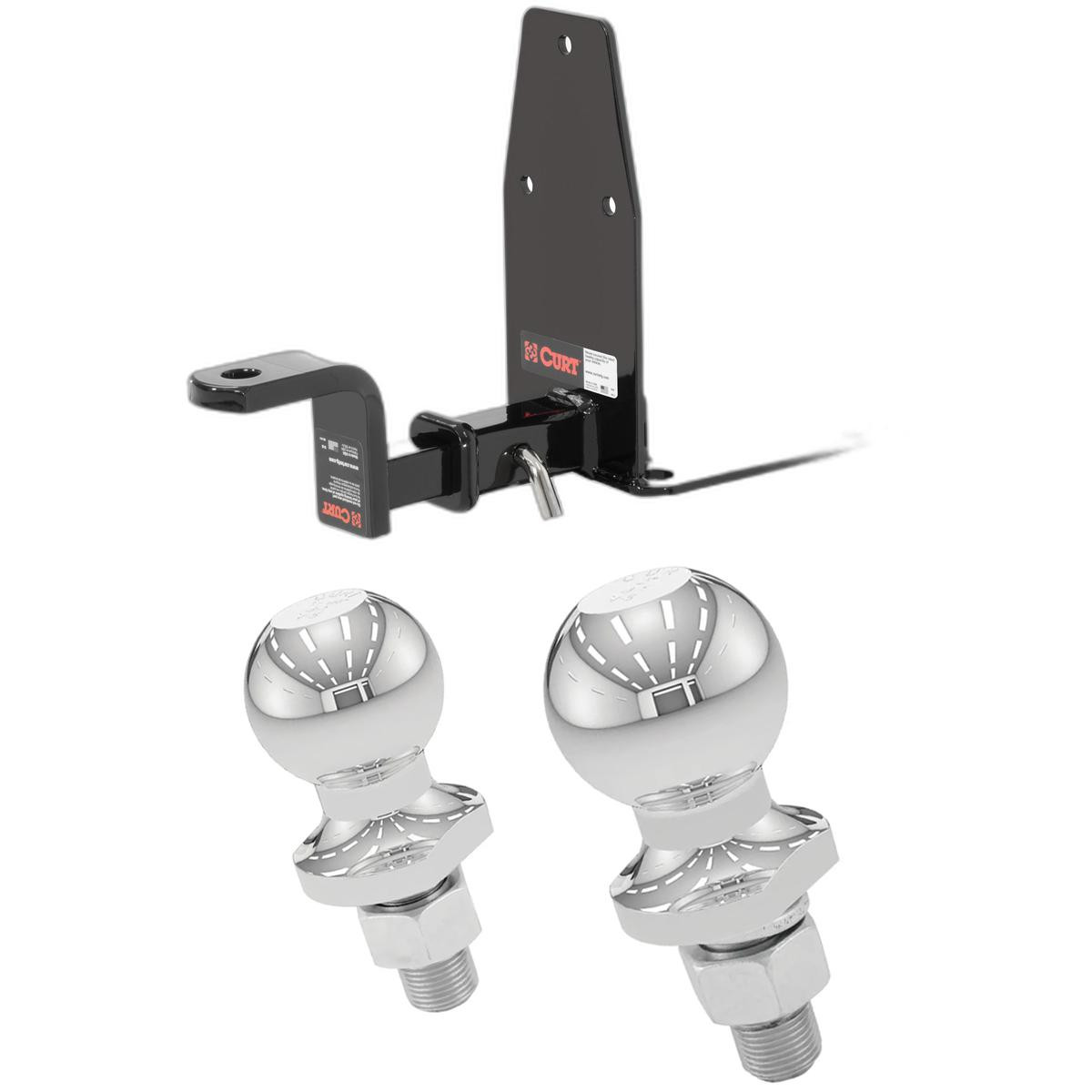 1993-1998 Saab 9000 Hatchback CS (Including Aero and Turbo) Class 1 Trailer Hitch, 1-1/4" Ball Mount